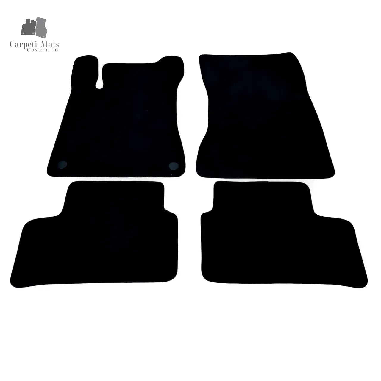 Car Floor Mats Velour For Mercedes GLA H247 Auto Liners Waterproof Black Carpet
