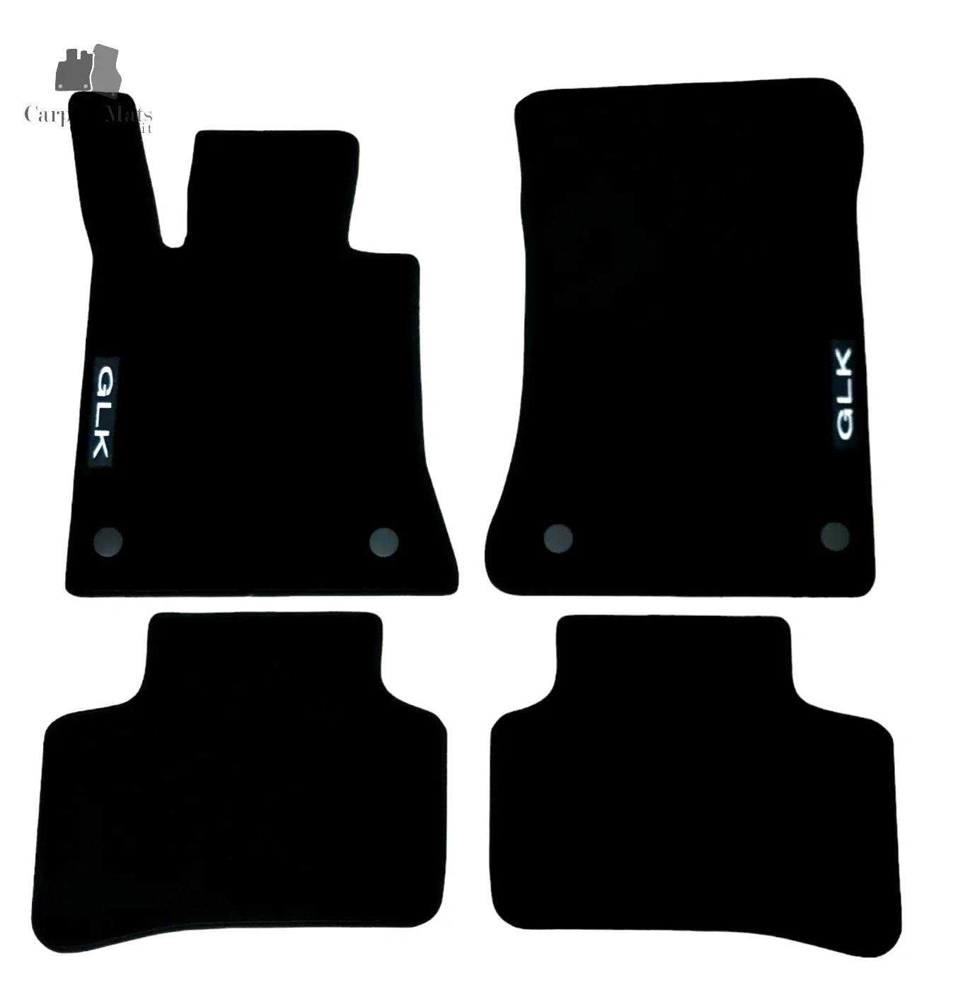 Car Floor Mats Velour For Mercedes GLK All Weather Black Car Rugs Auto Liners