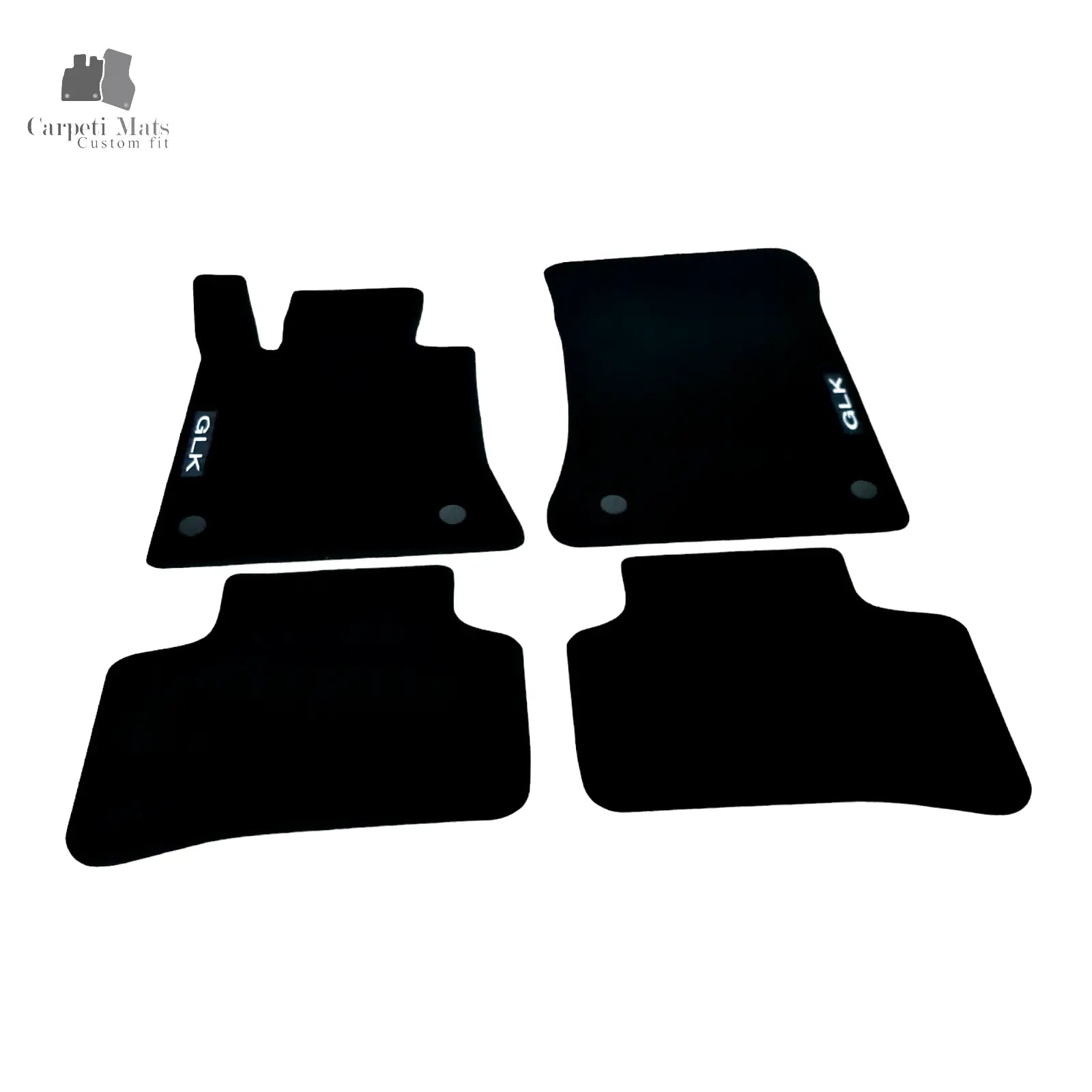 Car Floor Mats Velour For Mercedes GLK All Weather Black Car Rugs Auto Liners