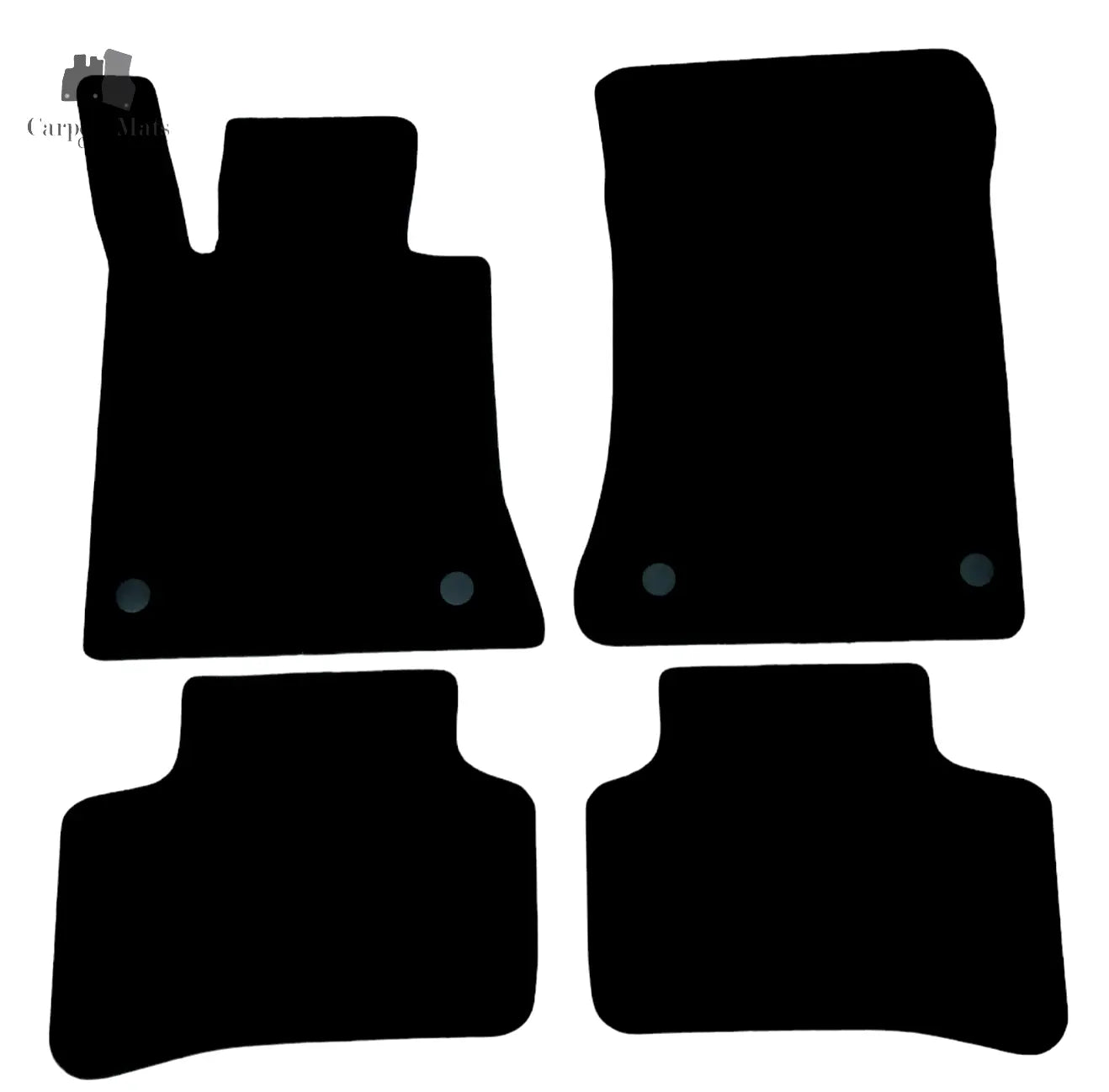 Car Floor Mats Velour For Mercedes GLK Waterproof Black Car Rugs Auto Liners New