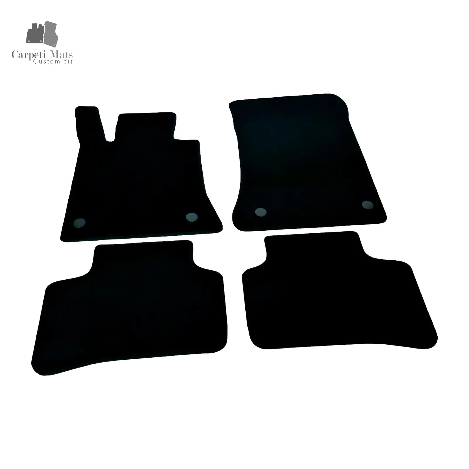 Car Floor Mats Velour For Mercedes GLK Waterproof Black Car Rugs Auto Liners New