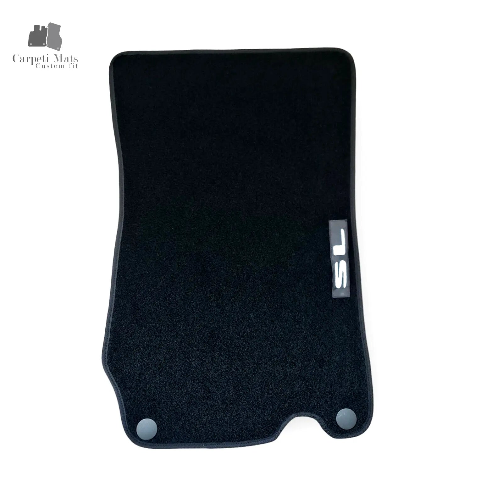 Car Floor Mats Velour For Mercedes SL R230 Waterproof Black Carpet Auto Liners