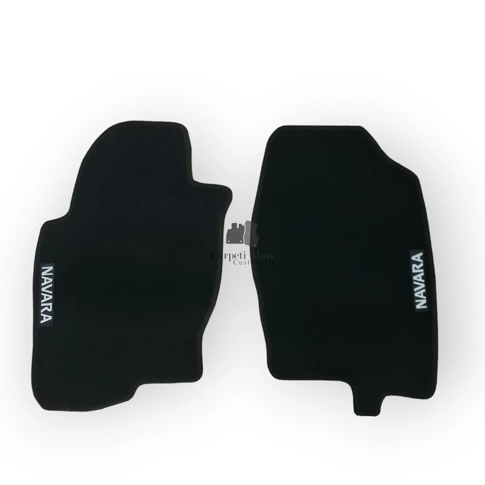 Car Floor Mats Velour For Nissan Navara Waterproof Black Carpet Auto Liners New