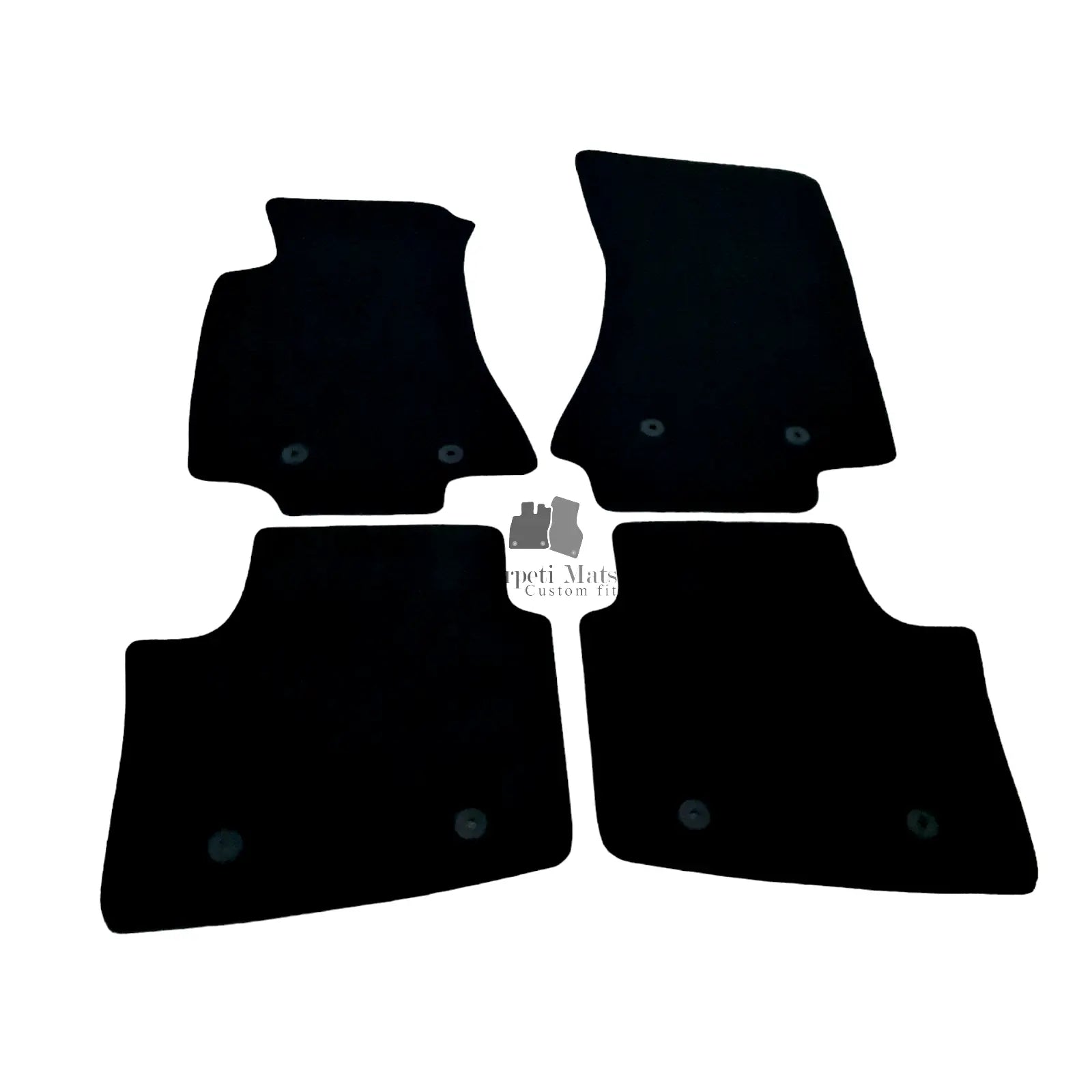 Car Floor Mats Velour For Opel OMEGA Auto Liners Waterproof Black Carpet Rugs