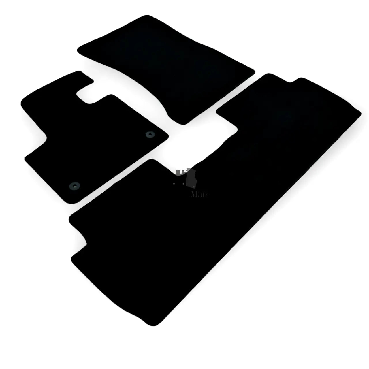 Car Floor Mats Velour For Peugeot 5008 Auto Liners Waterproof Black Carpet New