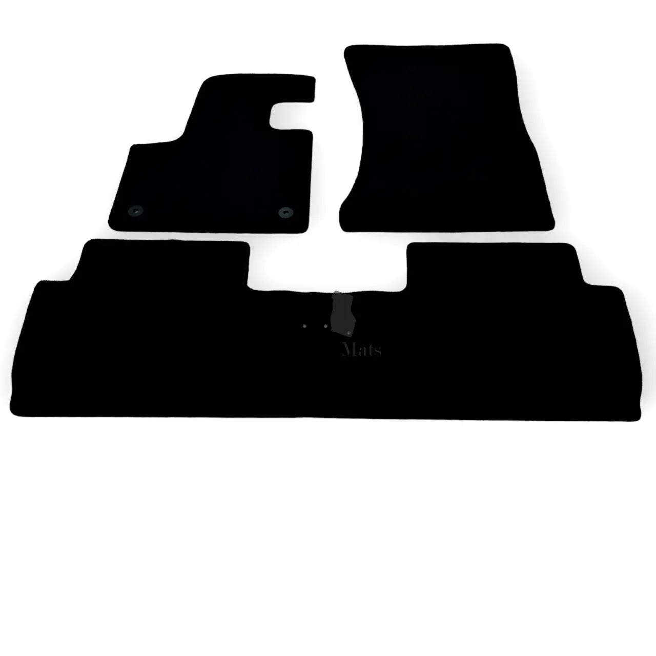 Car Floor Mats Velour For Peugeot 5008 Auto Liners Waterproof Black Carpet New