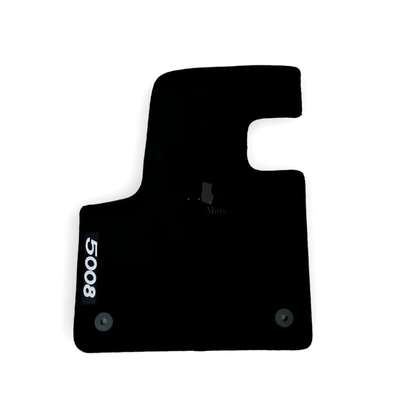 Car Floor Mats Velour For Peugeot 5008 Auto Liners Waterproof Black Carpet New