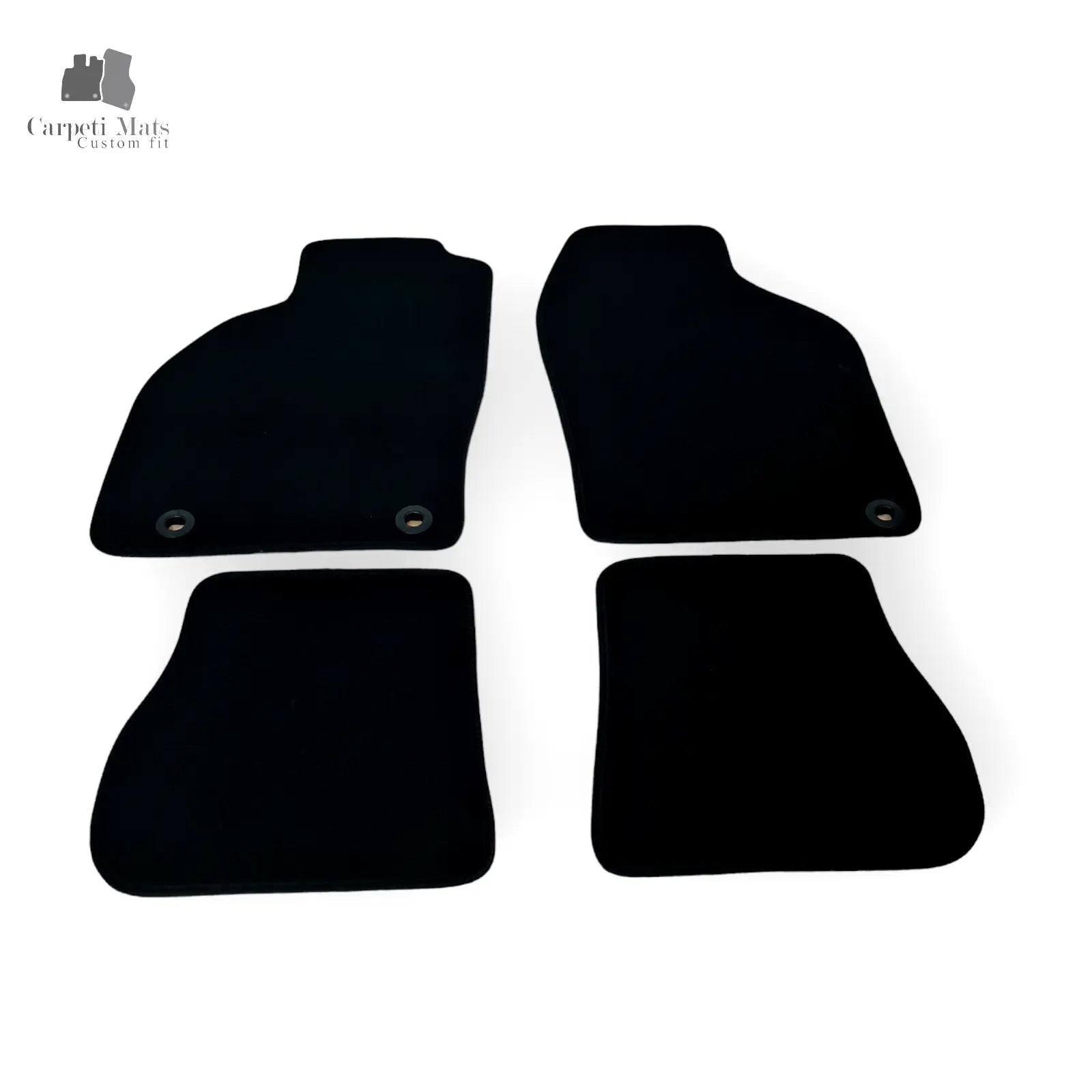 Car Floor Mats Velour For SAAB 9-3 Waterproof Black Carpet Rugs Auto Liners New