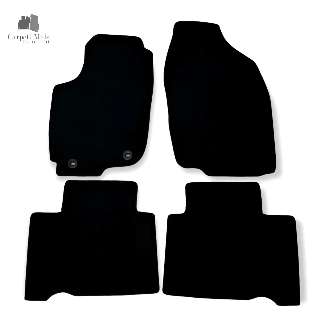 Car Floor Mats Velour For Toyota RAV 4 Waterproof Black Rugs Carpet Auto Liners