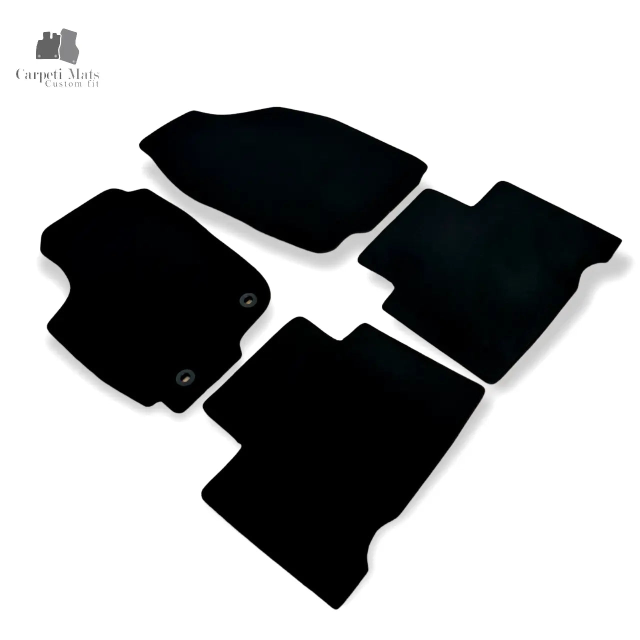 Car Floor Mats Velour For Toyota RAV 4 Waterproof Black Rugs Carpet Auto Liners