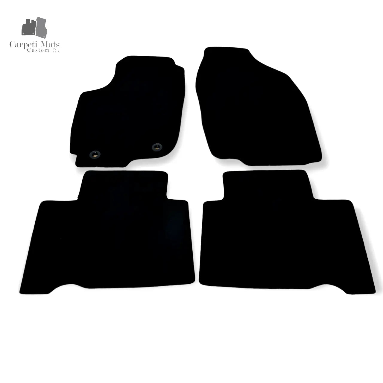 Car Floor Mats Velour For Toyota RAV 4 Waterproof Black Rugs Carpet Auto Liners
