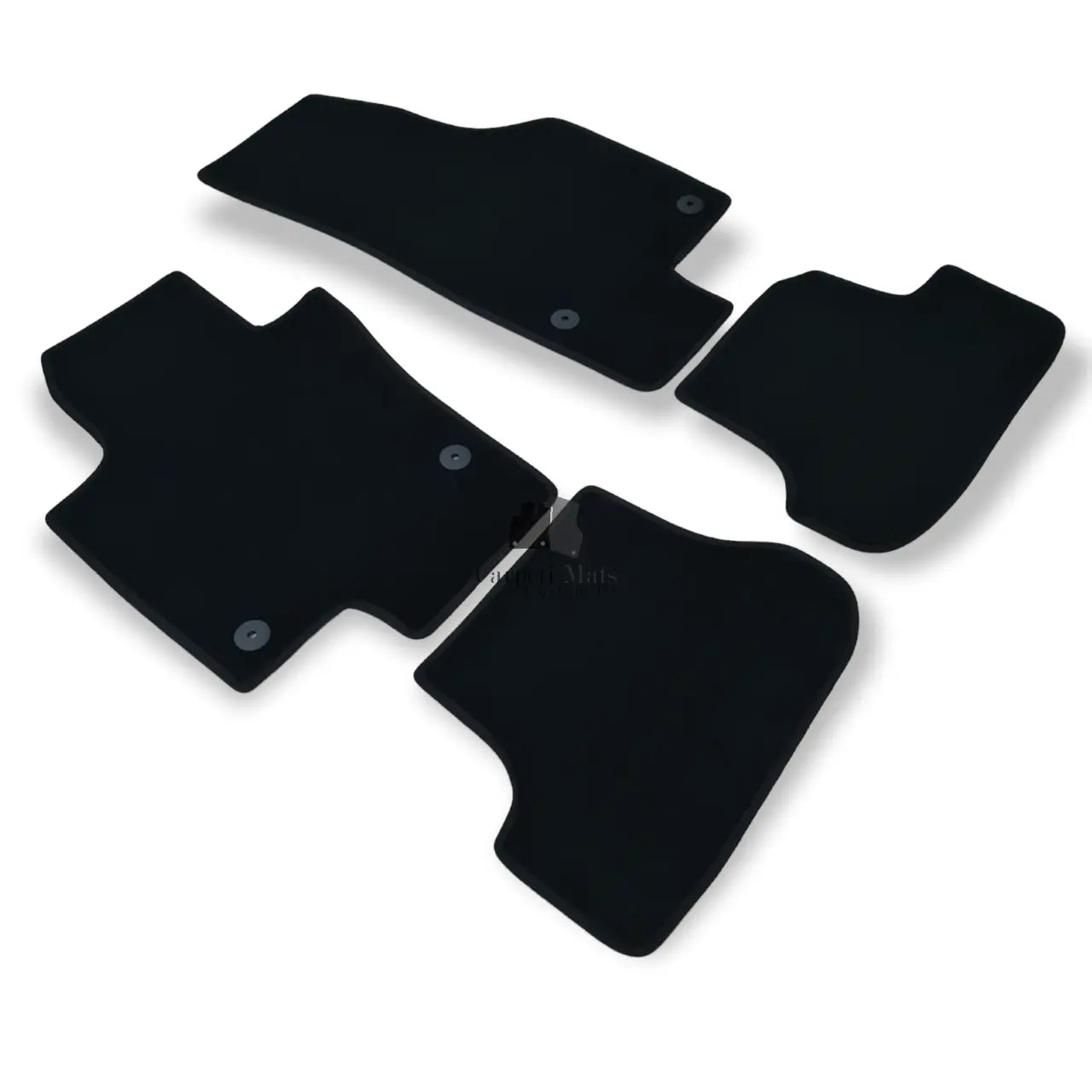 Car Floor Mats Velour For VW Beetle Waterproof Black Carpet Rugs Auto Liners New
