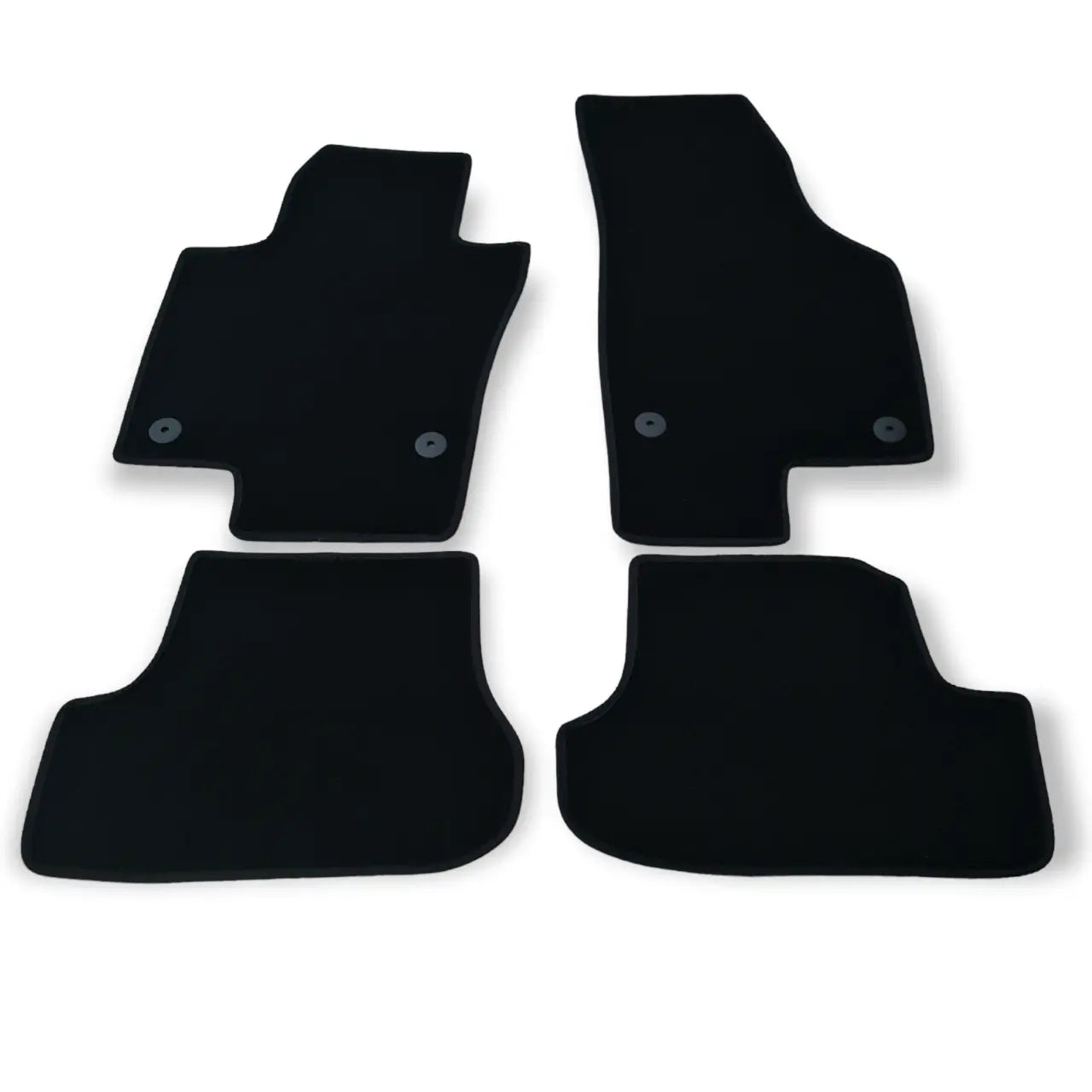 Car Floor Mats Velour For VW Beetle Waterproof Black Carpet Rugs Auto Liners New