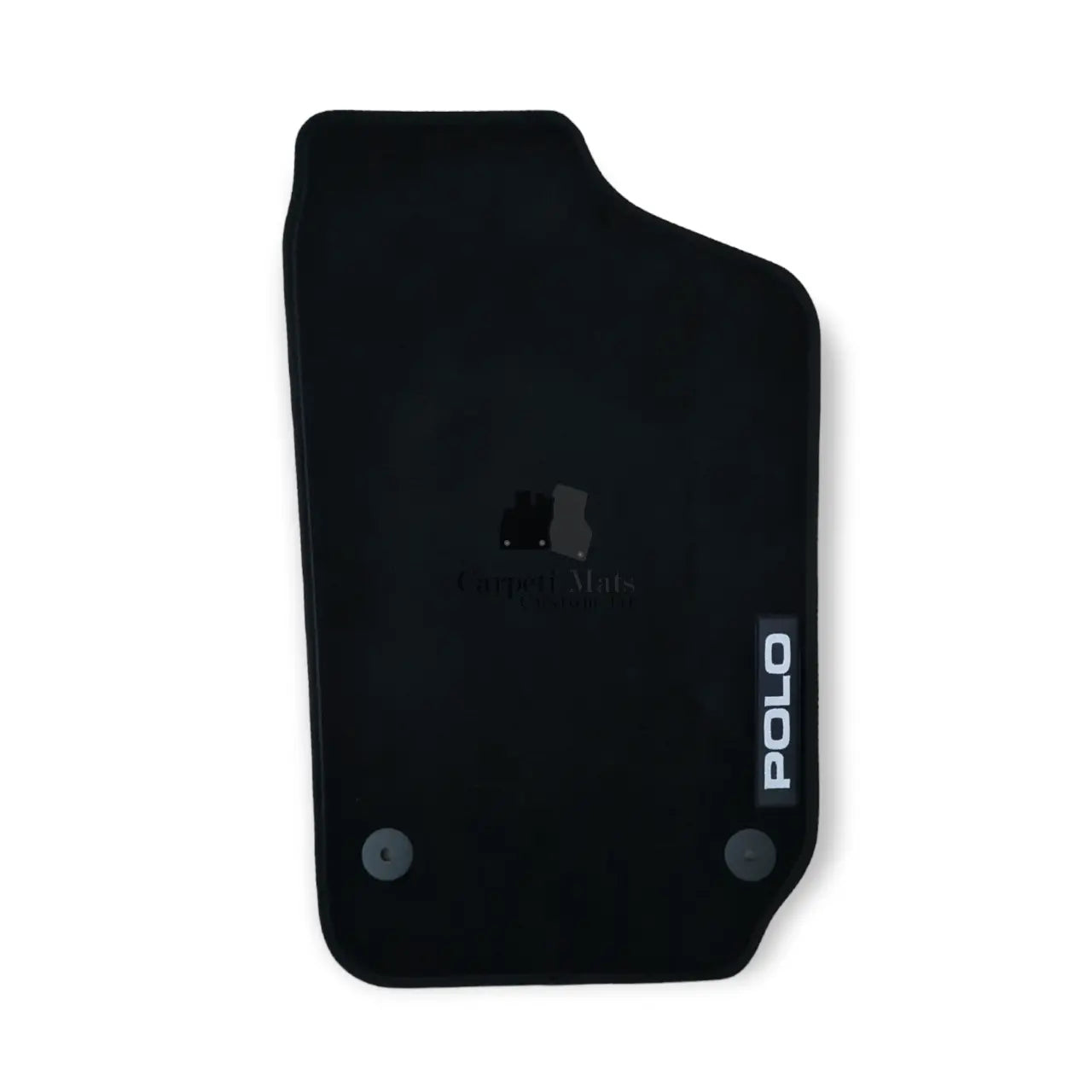 Car Floor Mats Velour For VW Polo Auto Liners Waterproof Black Carpet Rugs New