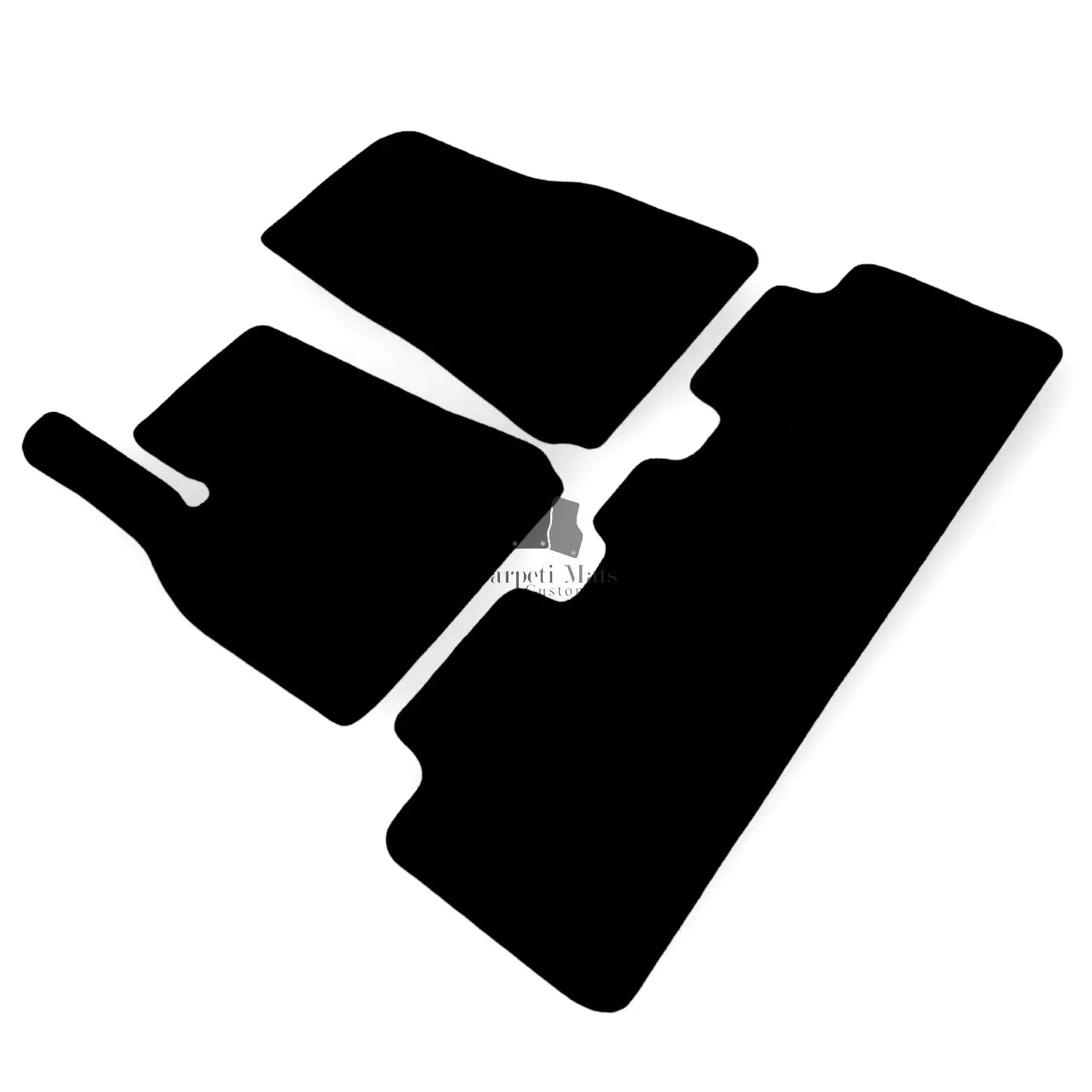 Car Floor Mats Velour for Tesla Model Y Waterproof Black Carpet Auto Liners New