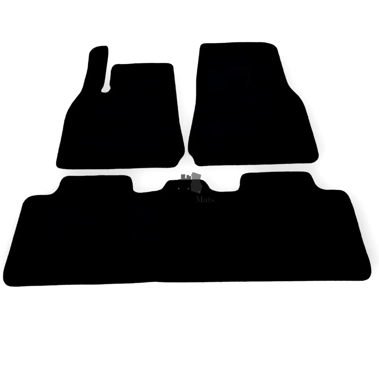Car Floor Mats Velour for Tesla Model Y Waterproof Black Carpet Auto Liners New