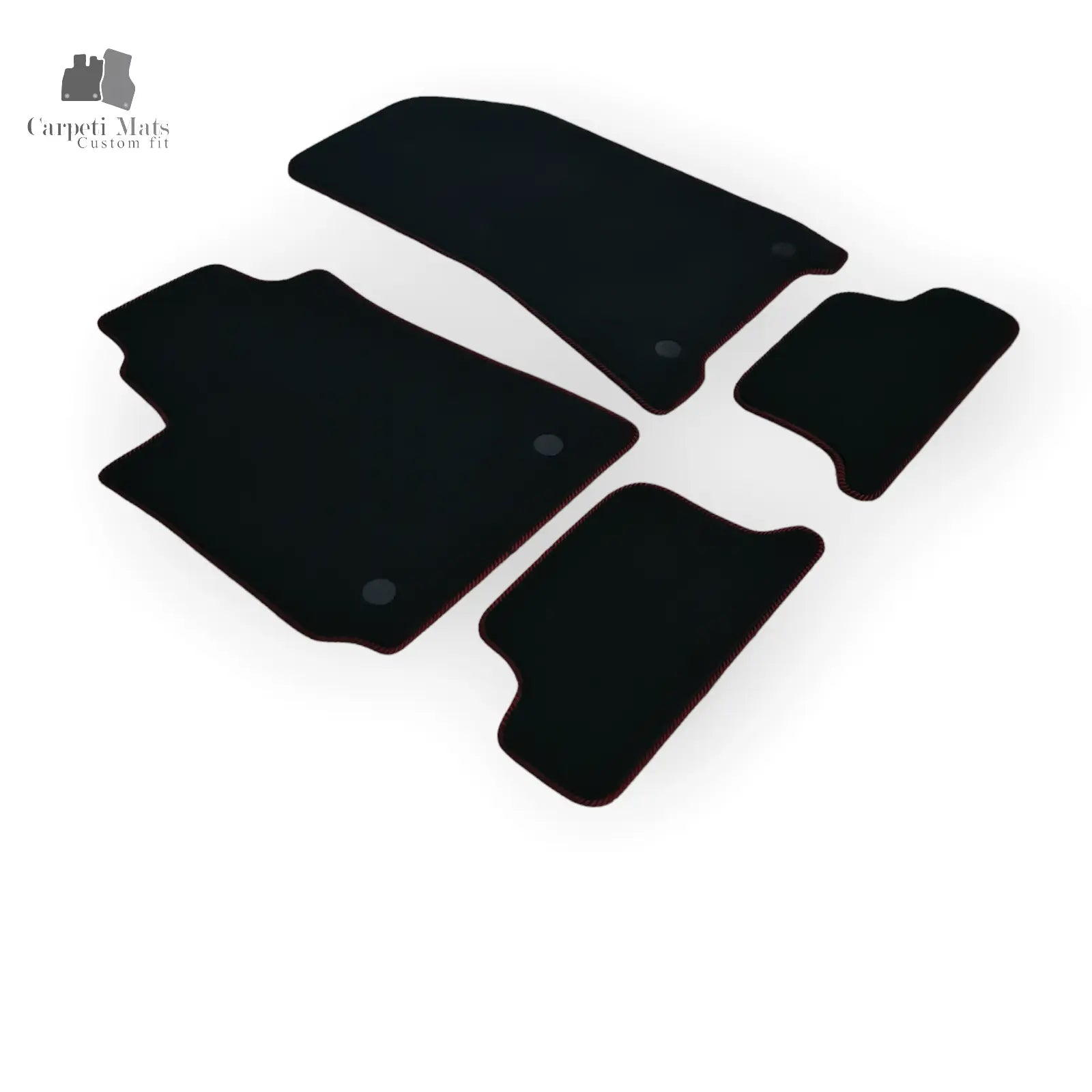 Carpet Car Floor Mats Velour for Alfa Romeo Brerra 2005-2010 automatic no logo