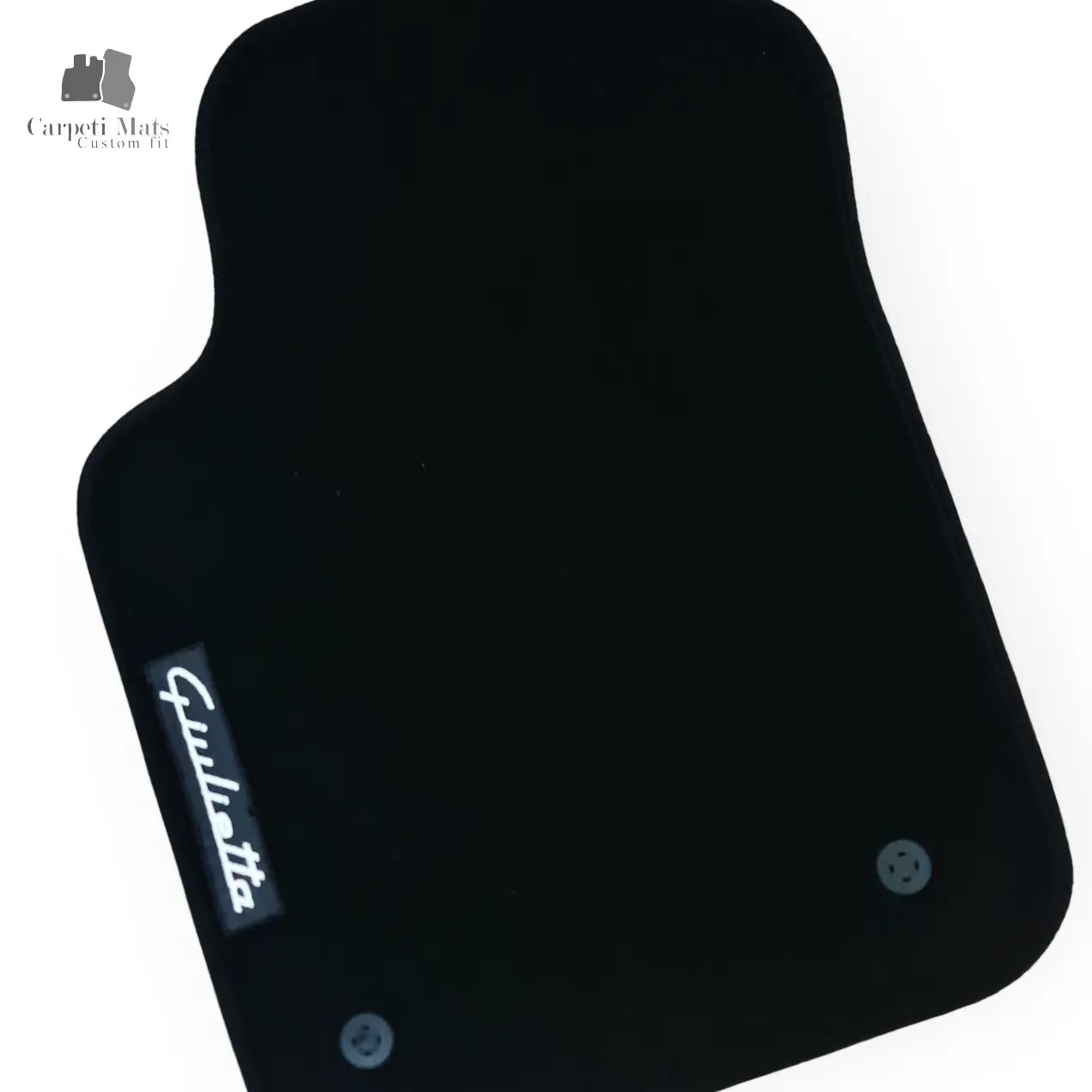 Carpet Car Floor Mats Velour for Alfa Romeo Giulietta 2010-> logo