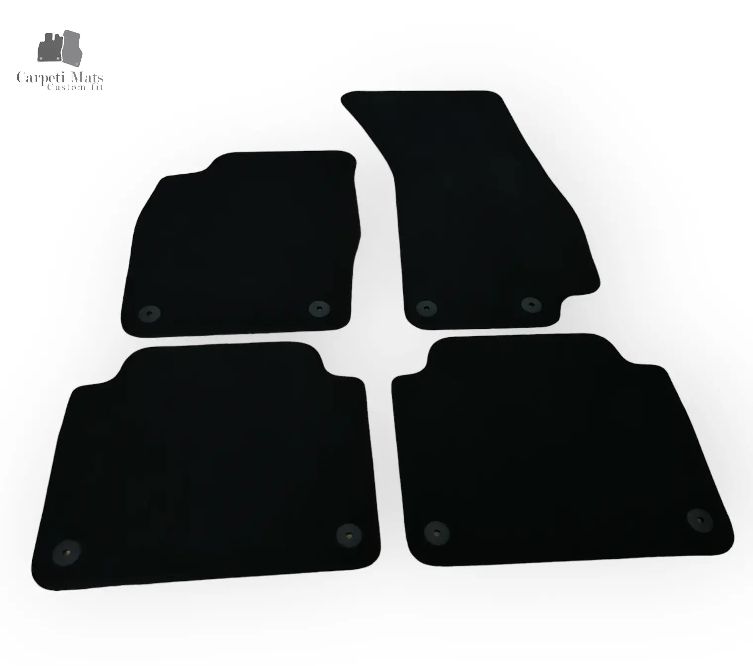 Carpet Car Floor Mats Velour for Audi A8 06.2017-> long wheelbase-no logo Car Floor Mats Velour CarpetiMats