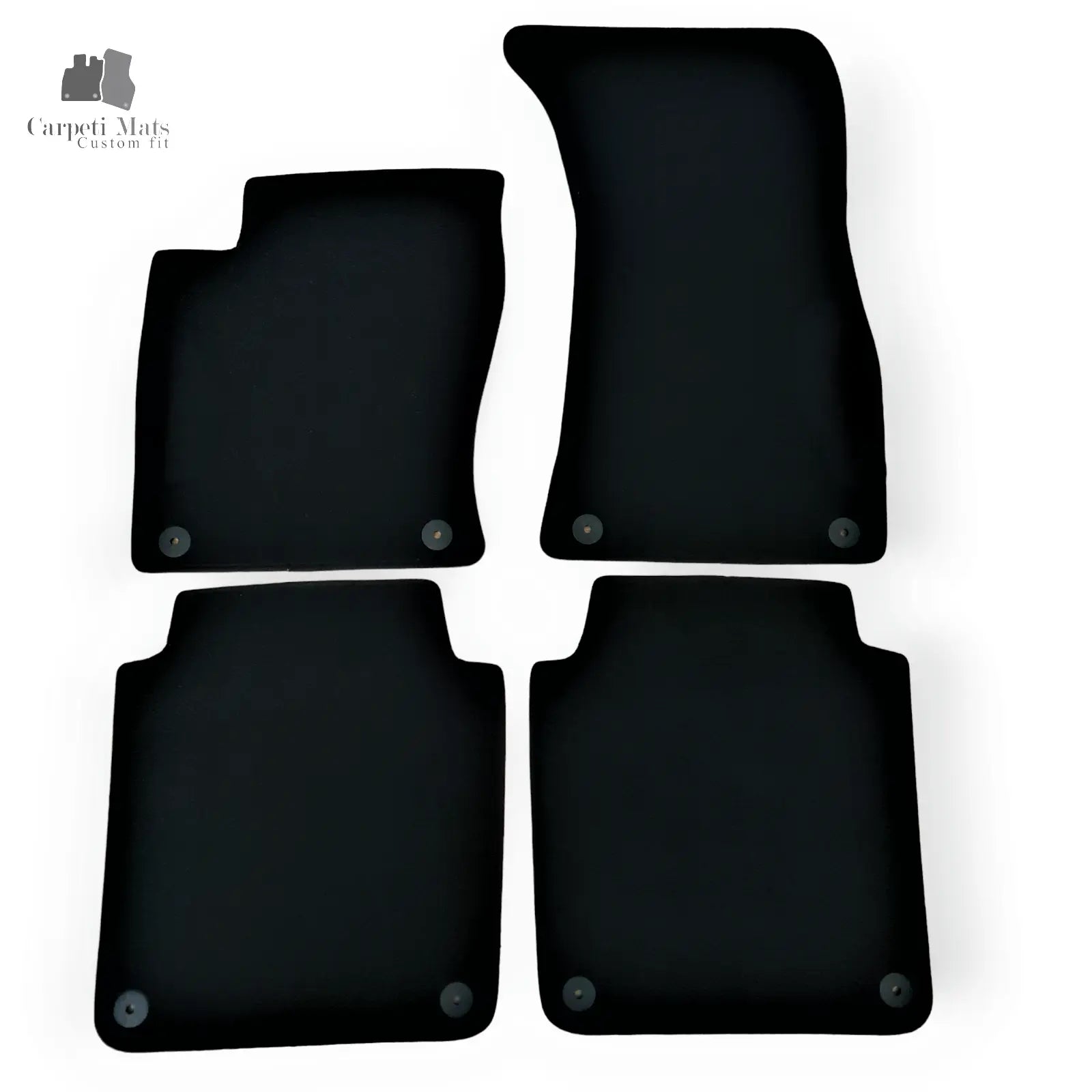Carpet Car Floor Mats Velour for Audi A8 10.2002-07.2010 short wheelbase-no logo Car Floor Mats Velour CarpetiMats