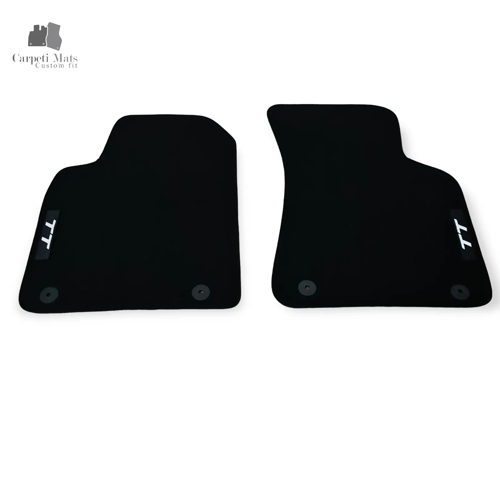 Carpet Car Floor Mats Velour for Audi TT 1998-06.2006 LOGO Car Floor Mats Velour CarpetiMats
