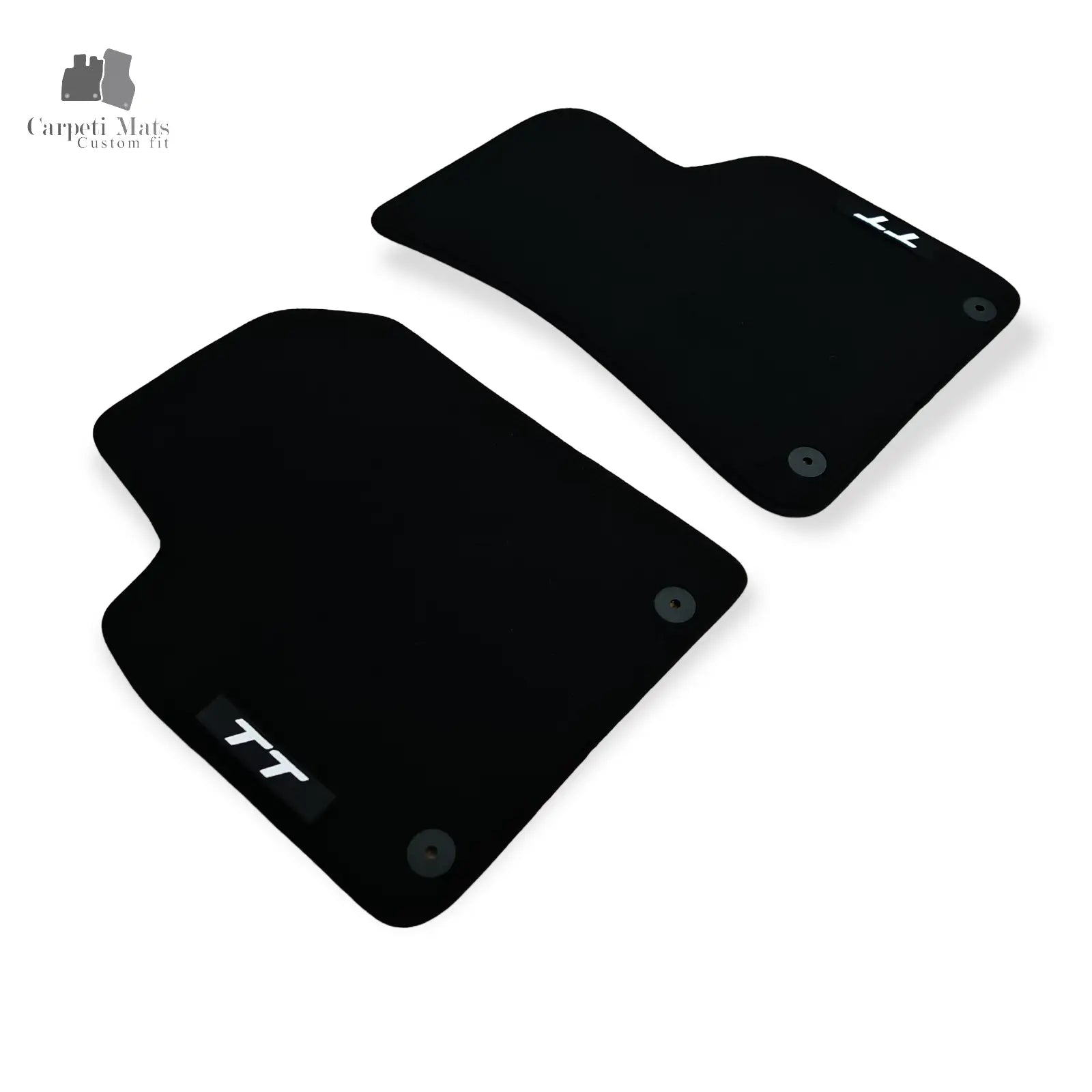 Carpet Car Floor Mats Velour for Audi TT 1998-06.2006 LOGO Car Floor Mats Velour CarpetiMats
