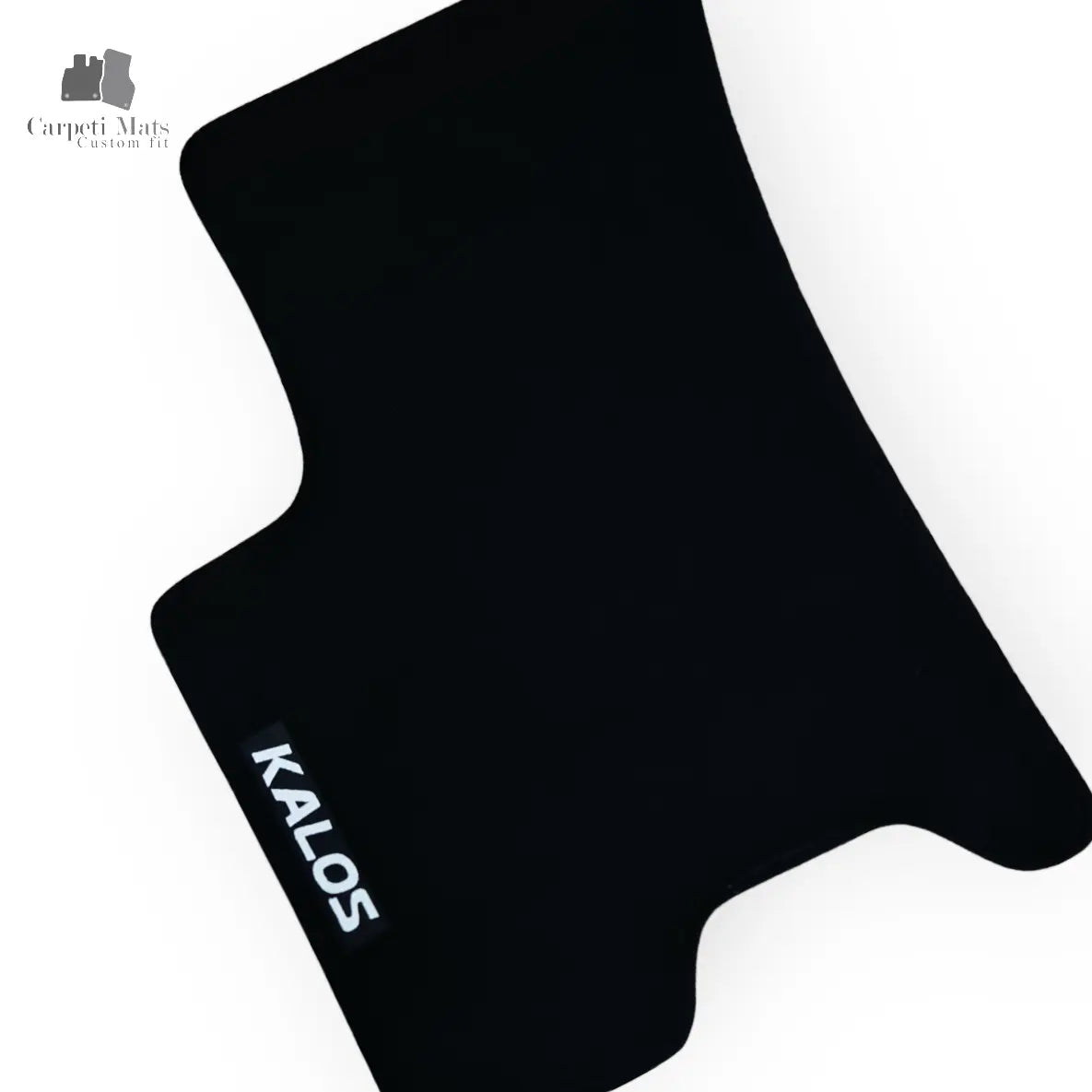 Carpet Car Floor Mats Velour for Chevrolet Kalos 2002-2011-logo Car Floor Mats Velour CarpetiMats