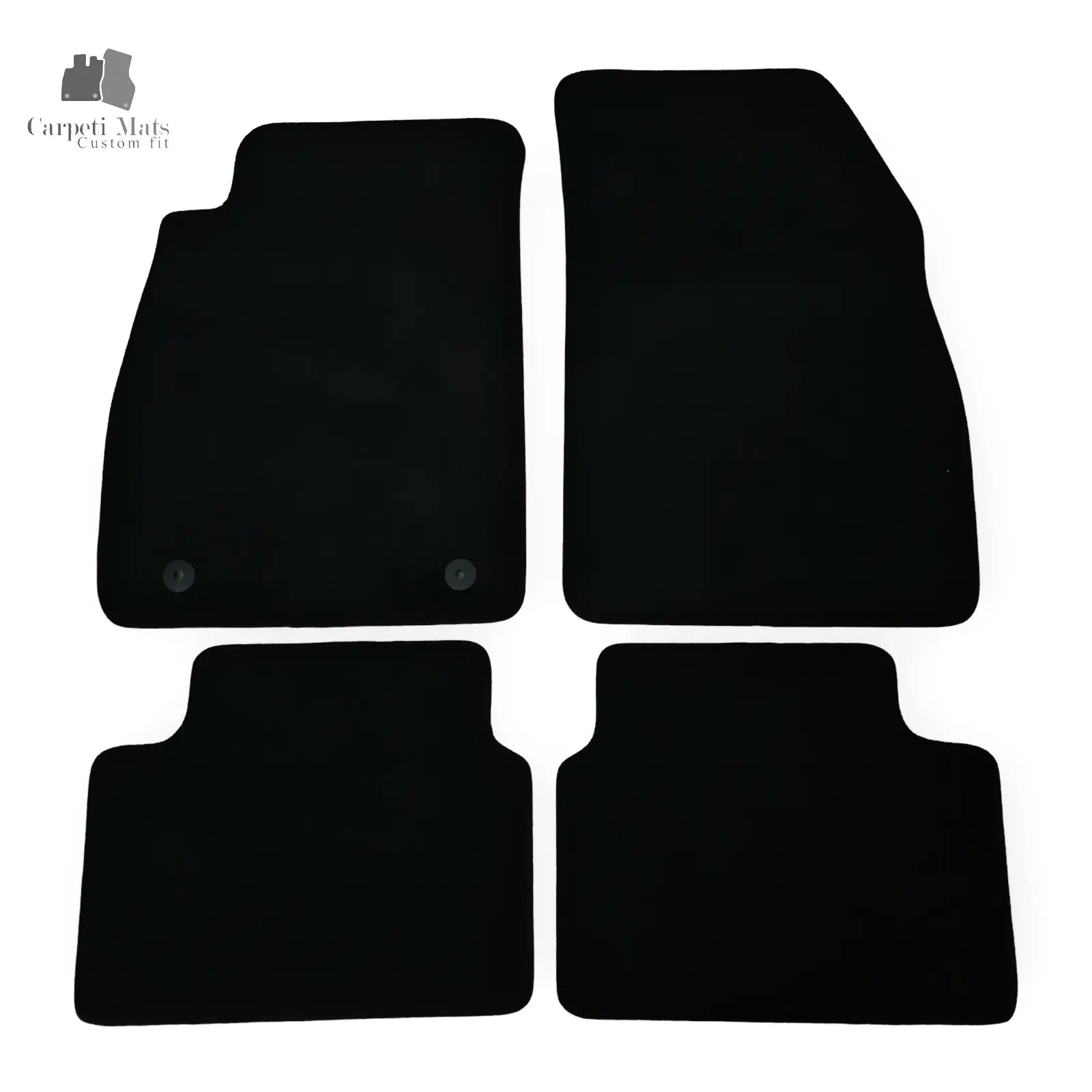 Carpet Car Floor Mats Velour for Chevrolet Malibu 2011-08.2016 no logo
