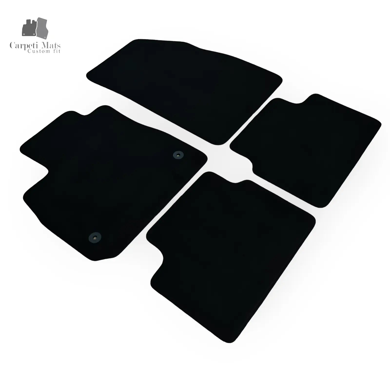 Carpet Car Floor Mats Velour for Chevrolet Malibu 2016-2023 logo Car Floor Mats Velour CarpetiMats