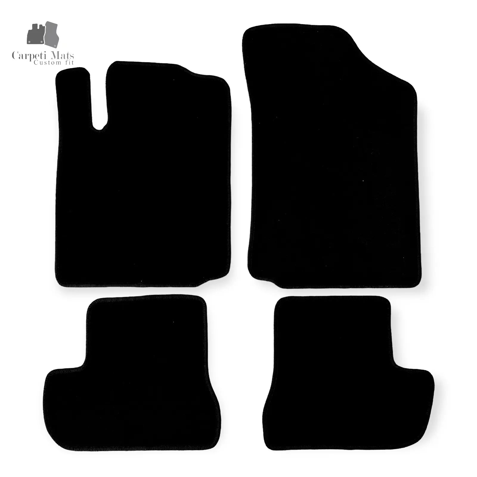 Carpet Car Floor Mats Velour for Citroen C2 2003-2009 no logo Car Floor Mats Velour CarpetiMats