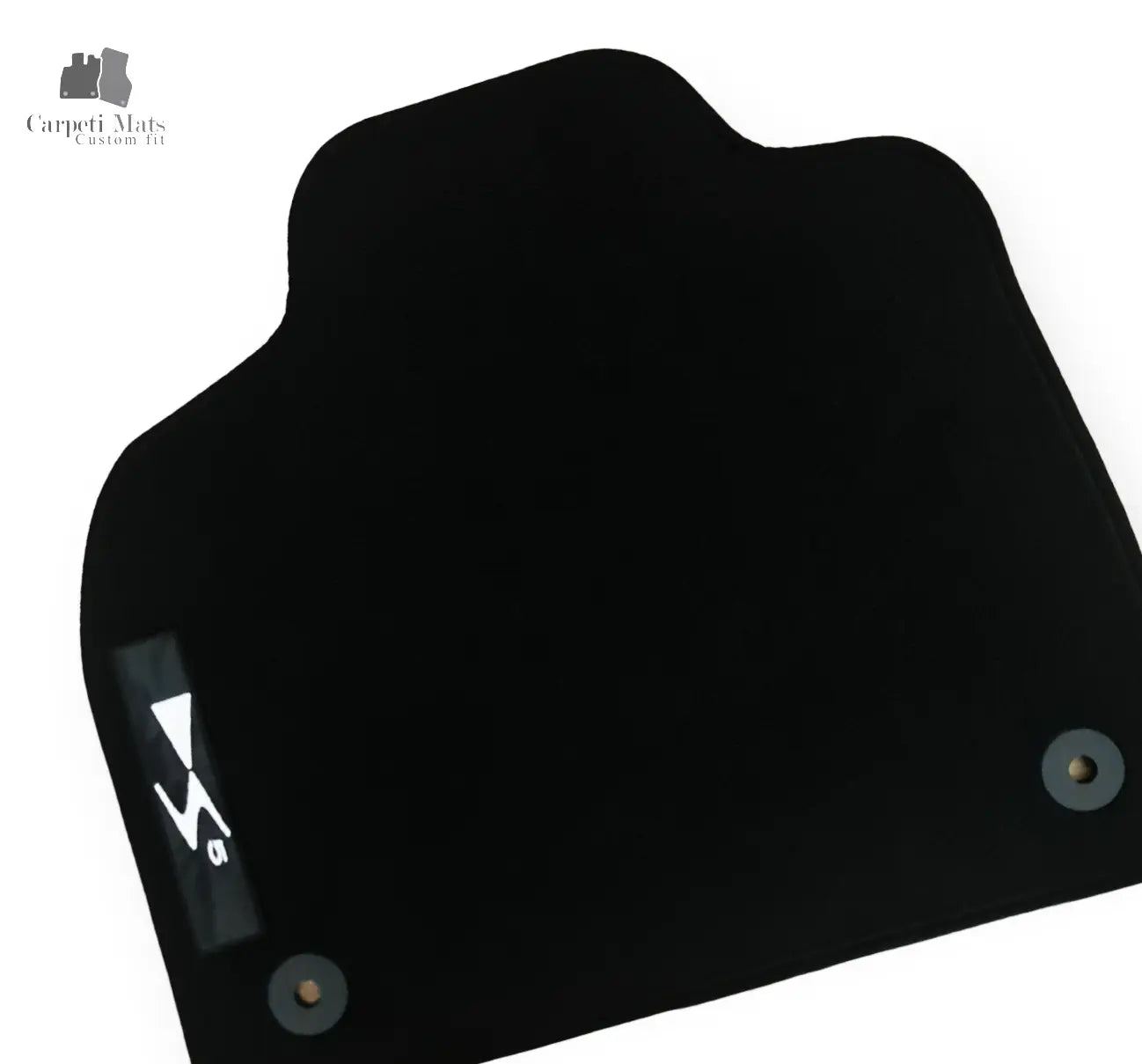 Carpet Car Floor Mats Velour for Citroen DS5 2011-2018 logo