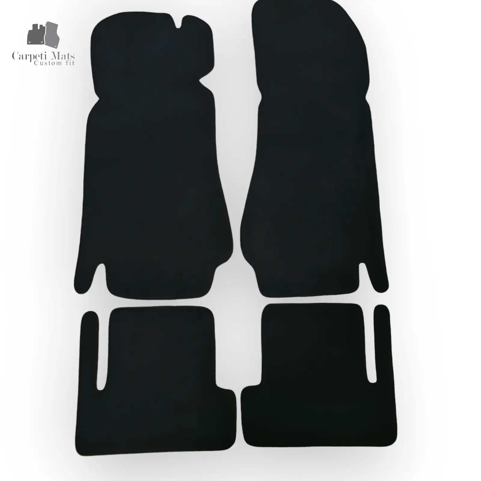 Carpet Car Floor Mats Velour for Fiat 124 1967-1975 no logo Car Floor Mats Velour CarpetiMats