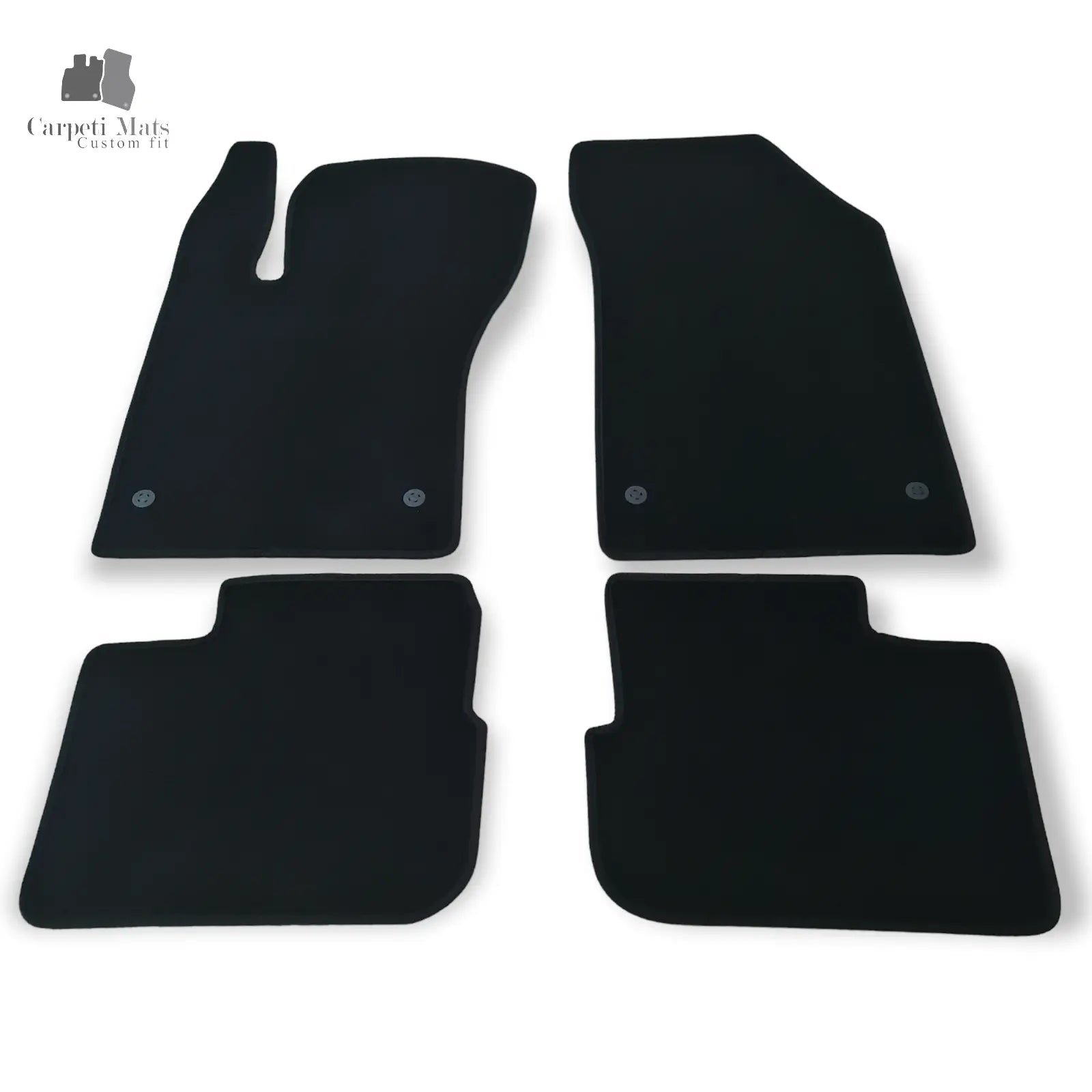 Carpet Car Floor Mats Velour for Fiat Tipo SEDAN 2016->- no logo Car Floor Mats Velour CarpetiMats