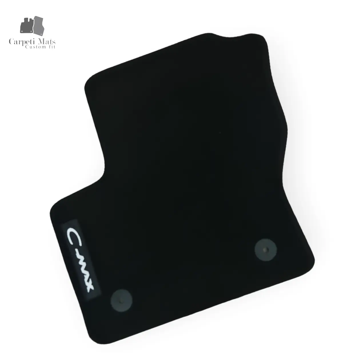 Carpet Car Floor Mats Velour for Ford C MAX 12.2010-2019 logo Car Floor Mats Velour CarpetiMats