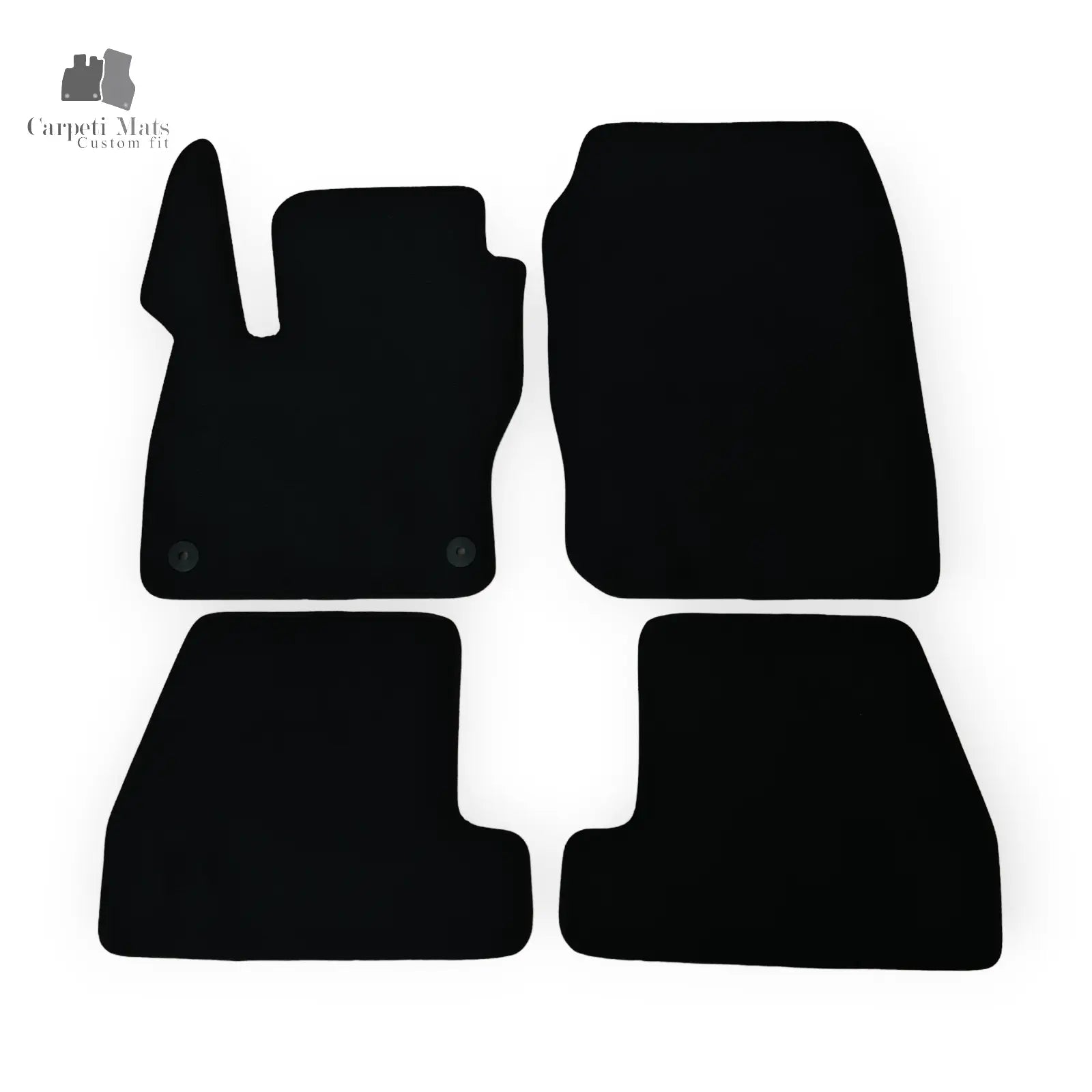 Carpet Car Floor Mats Velour for Ford Focus 12.2010-2015 no logo Car Floor Mats Velour CarpetiMats
