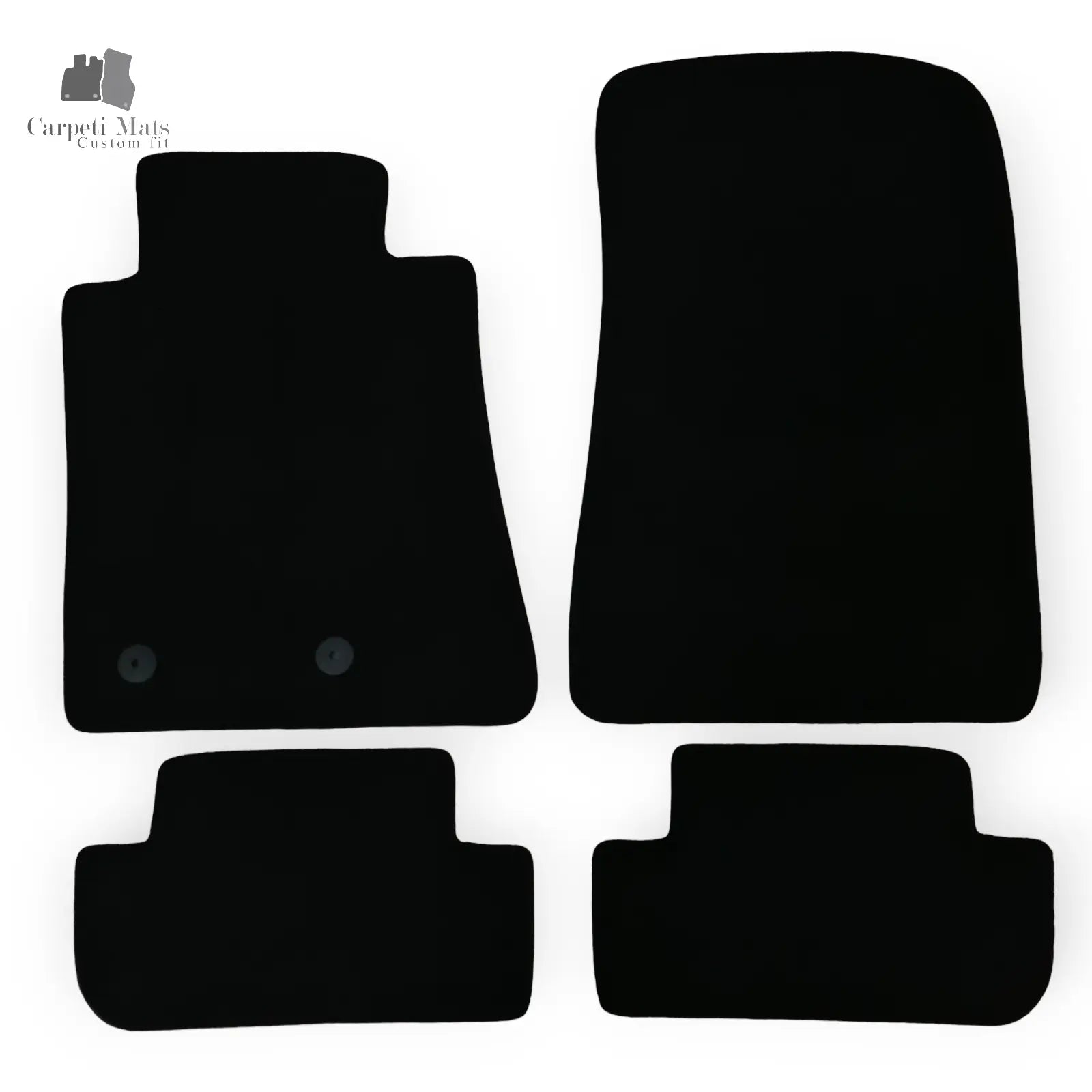 Carpet Car Floor Mats Velour for Ford Mustang 01.2014-10.2019 Car Floor Mats Velour CarpetiMats