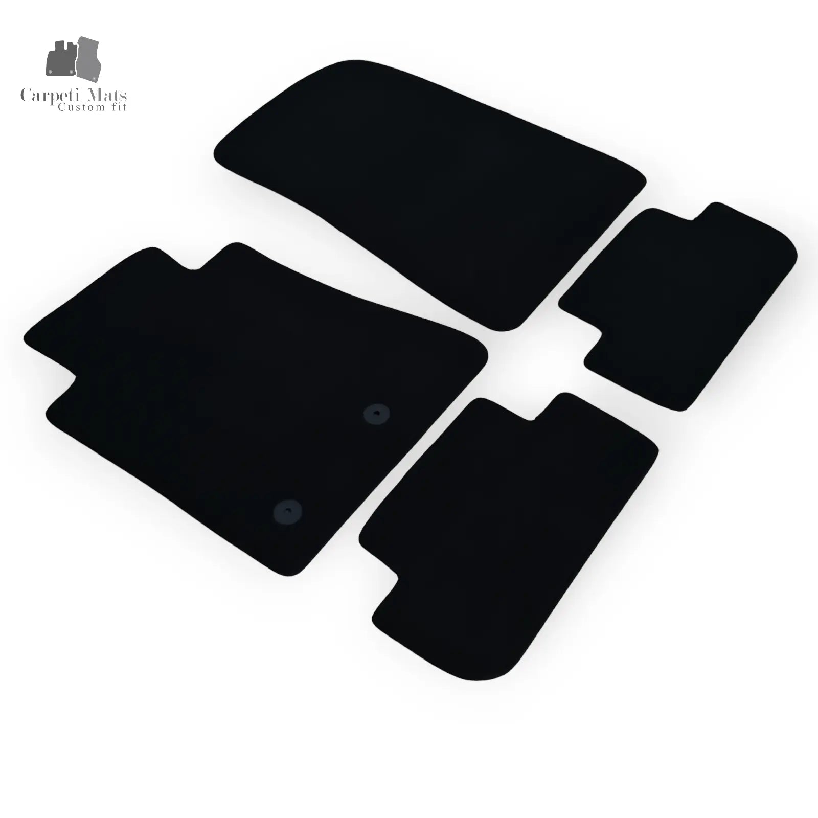 Carpet Car Floor Mats Velour for Ford Mustang 01.2014-10.2019 Car Floor Mats Velour CarpetiMats