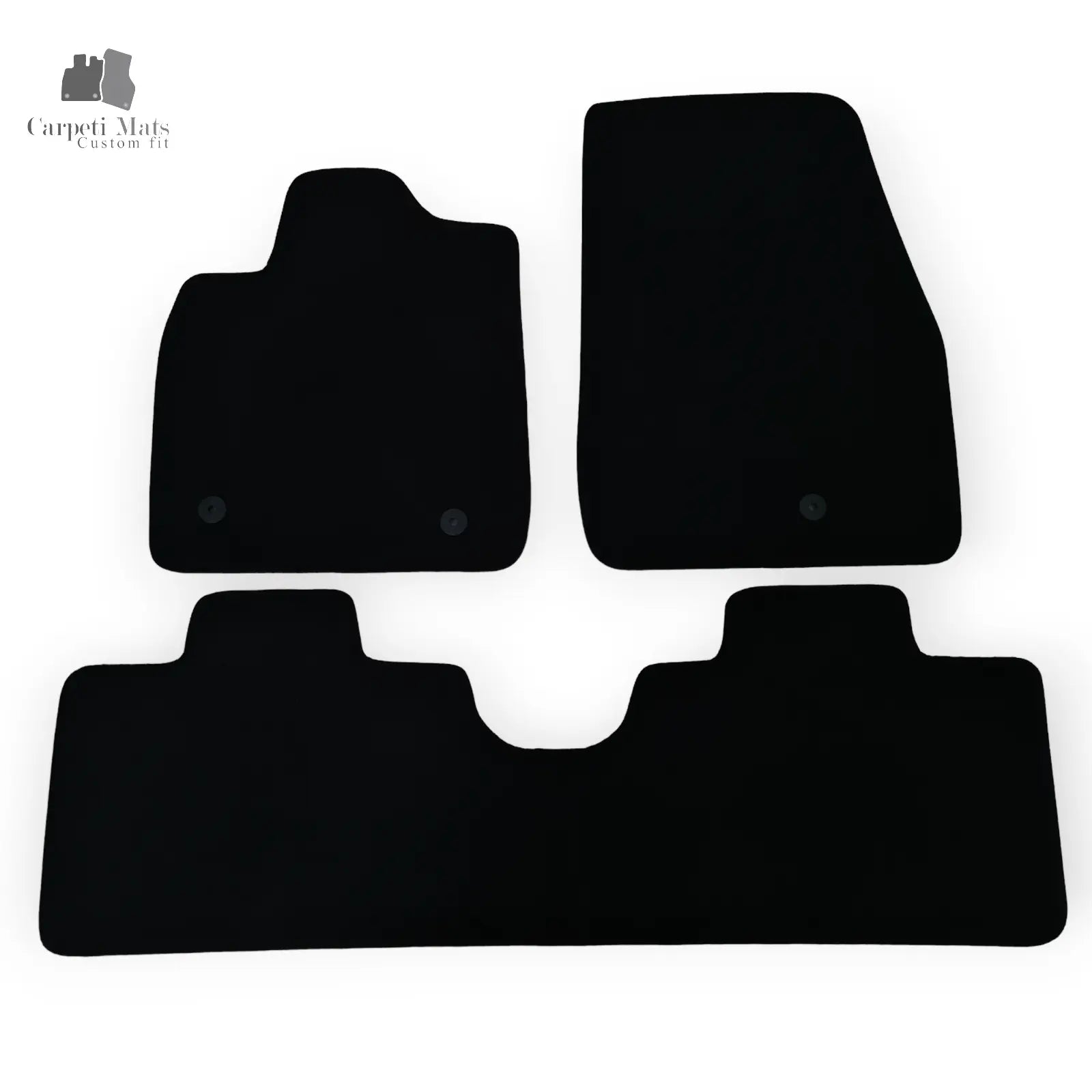 Carpet Car Floor Mats Velour for Ford Mustang EMACH 2020-> E4X Car Floor Mats Velour CarpetiMats