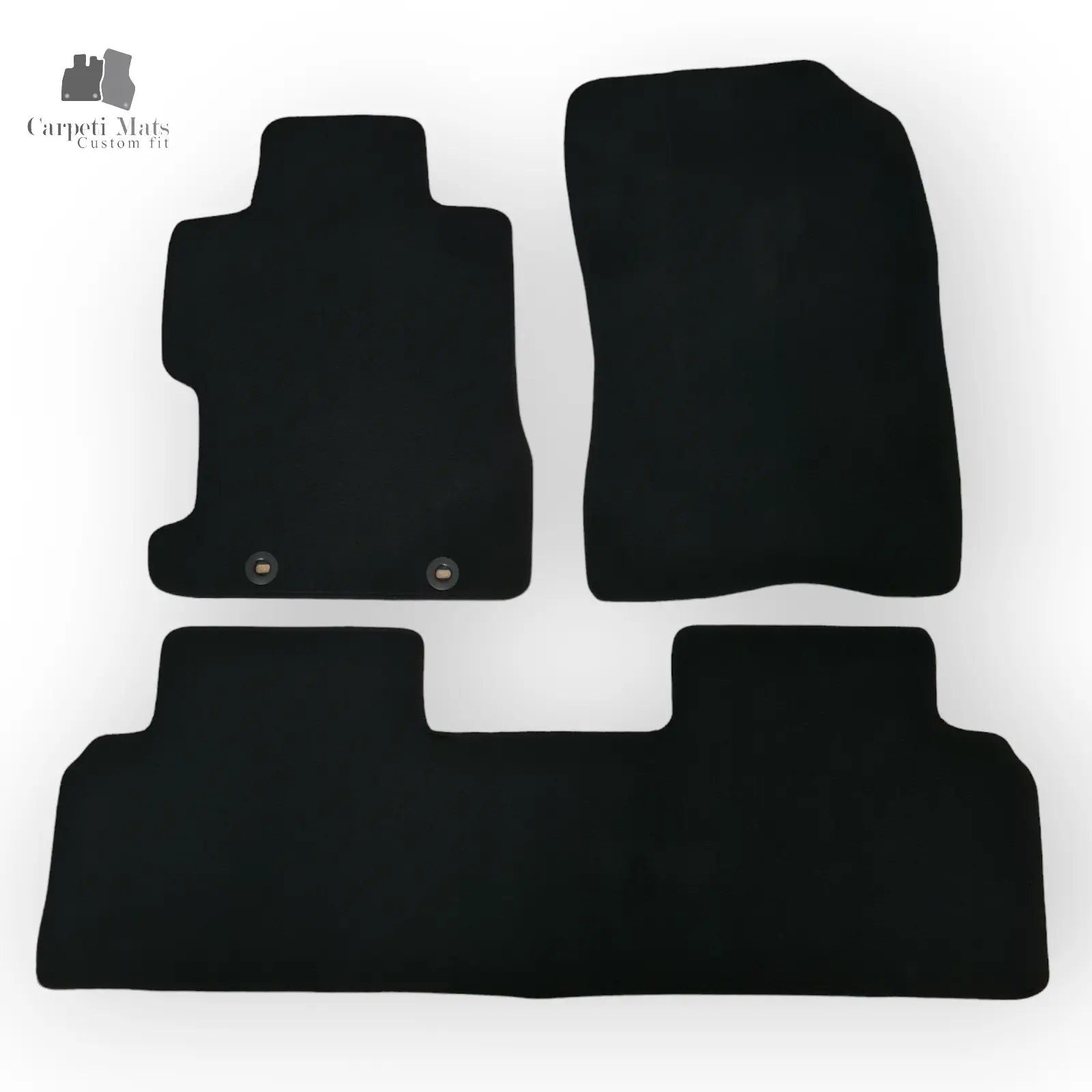 Carpet Car Floor Mats Velour for Honda Civic VI coupe 2 doors 10.1995-02.2001-no logo Car Floor Mats Velour CarpetiMats