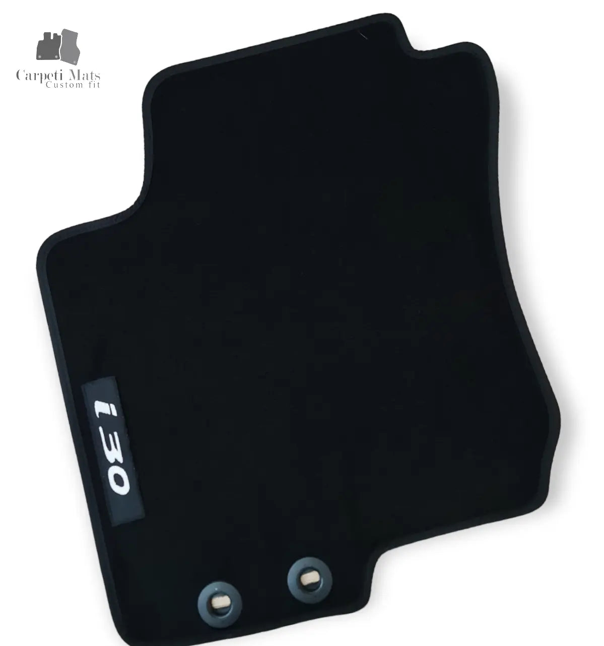 Carpet Car Floor Mats Velour for Hyundai I30 06.2006-06.2012 logo Car Floor Mats Velour CarpetiMats