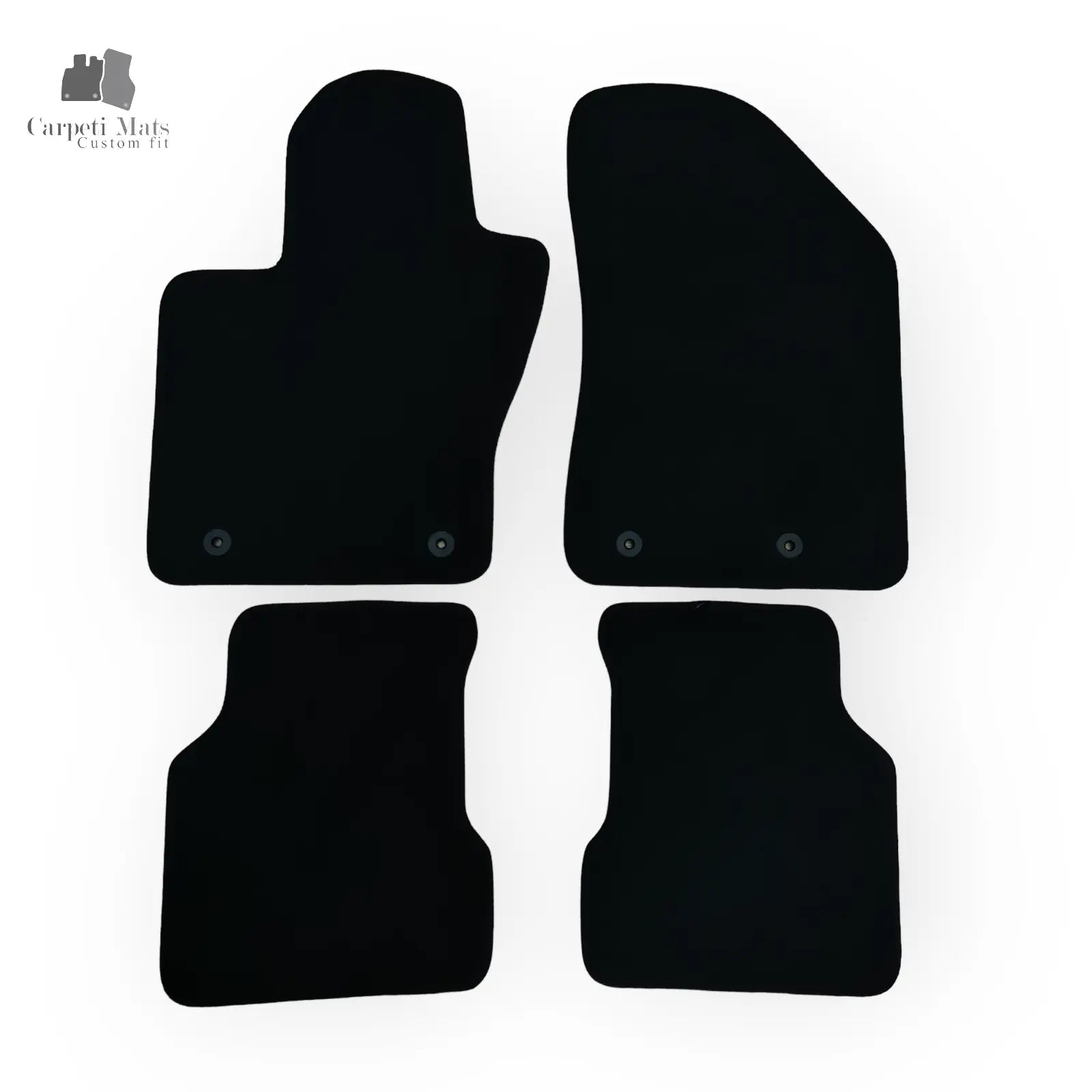 Carpet Car Floor Mats Velour for JEEP Compass 10.2016->no logo Car Floor Mats Velour CarpetiMats