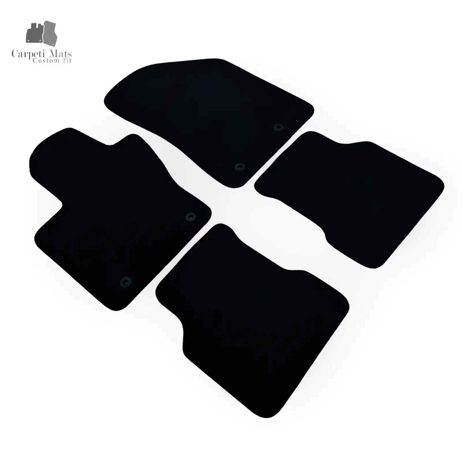 Carpet Car Floor Mats Velour for JEEP Compass 10.2016->no logo Car Floor Mats Velour CarpetiMats