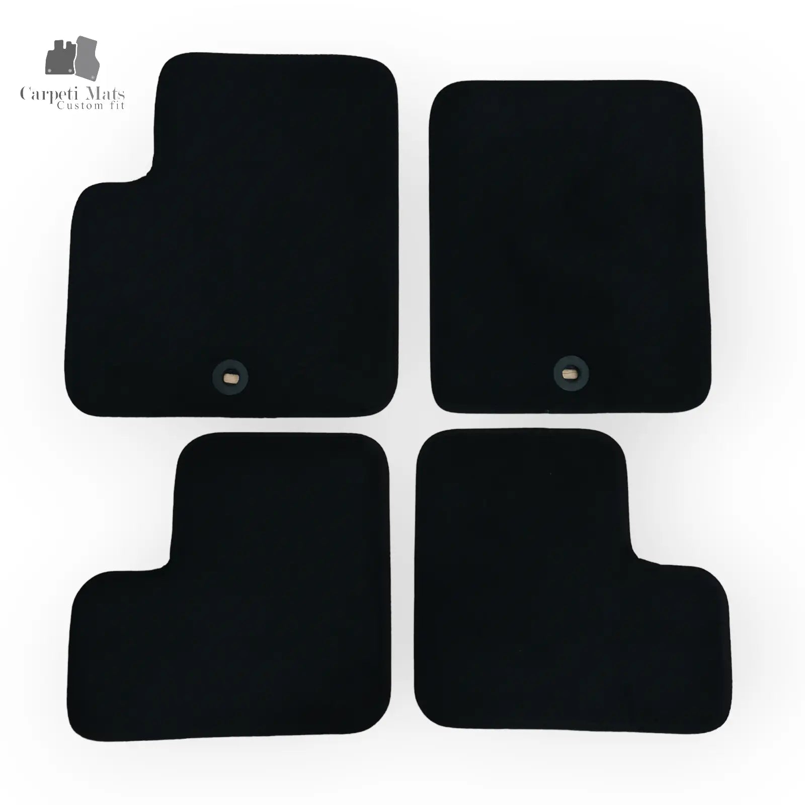 Carpet Car Floor Mats Velour for JEEP Compass 2006-09.2016- no logo Car Floor Mats Velour CarpetiMats