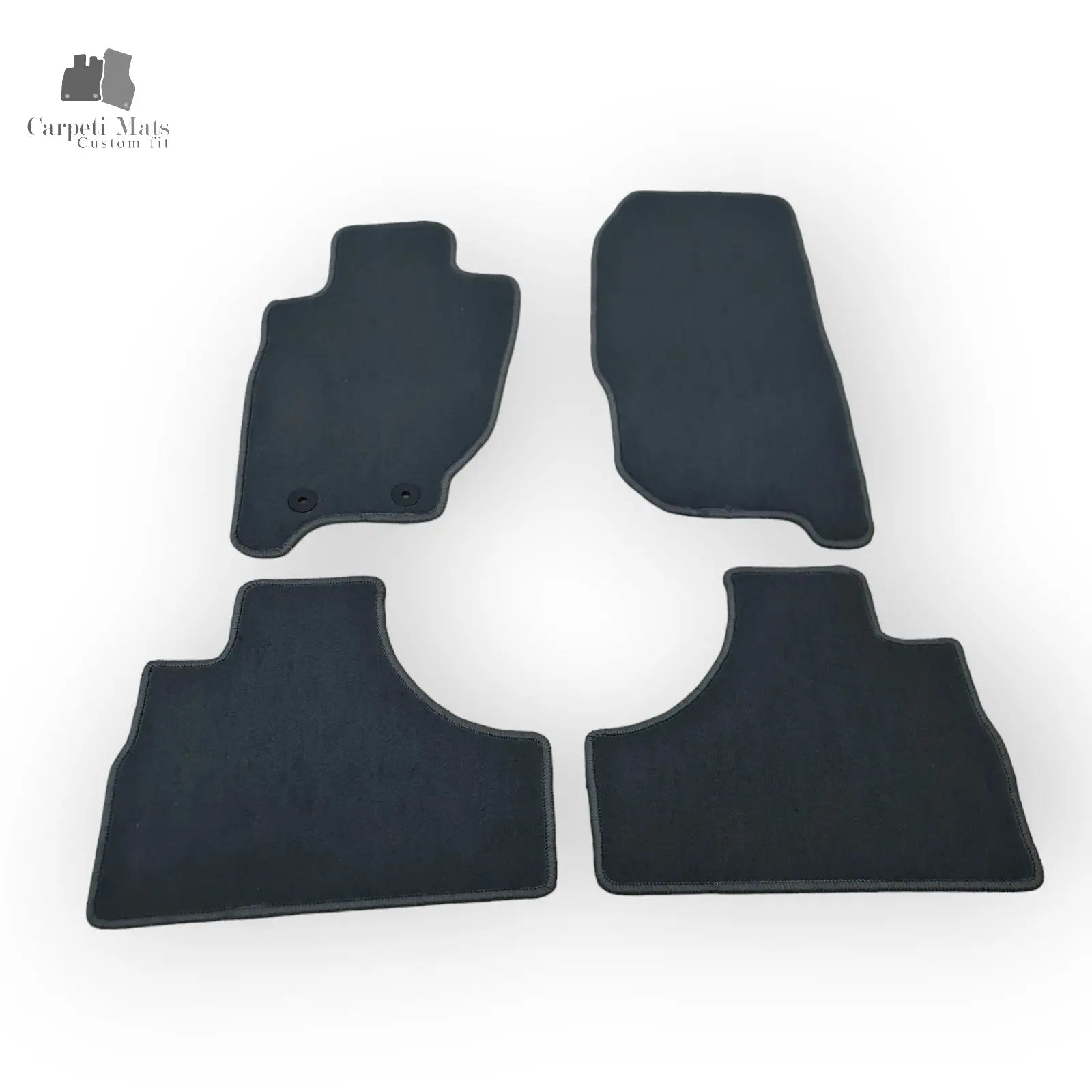 Carpet Car Floor Mats Velour for JEEP GRAND CHEROKEE GREY 02.2002-02.2007->no logo Car Floor Mats Velour CarpetiMats
