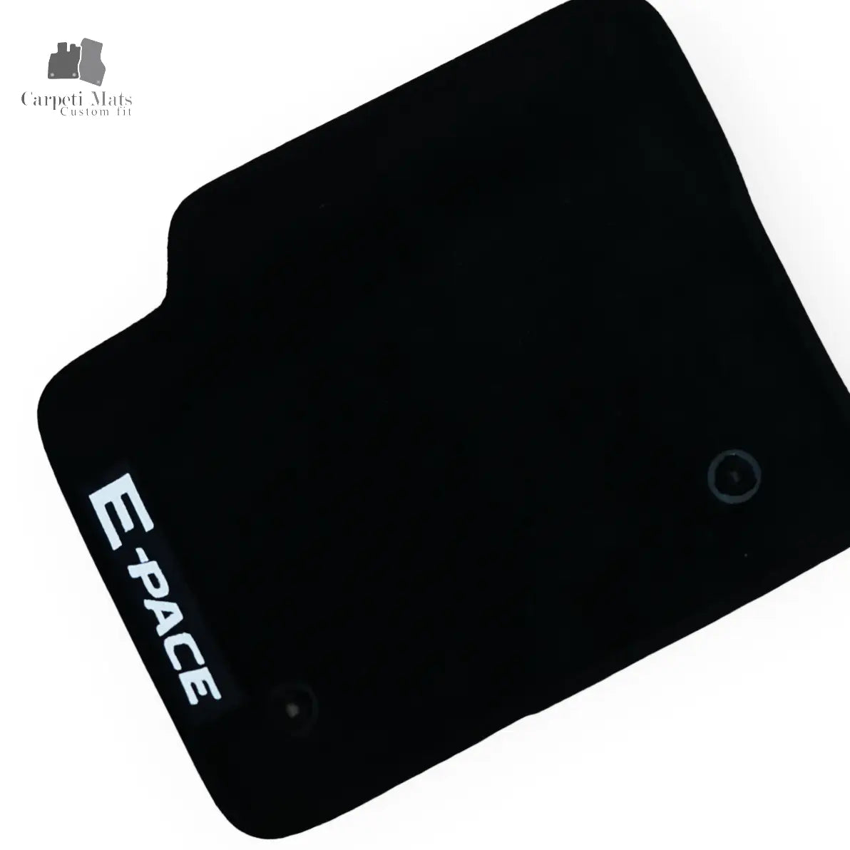 Carpet Car Floor Mats Velour for Jaguar E Pace 01.2018-> logo Car Floor Mats Velour CarpetiMats