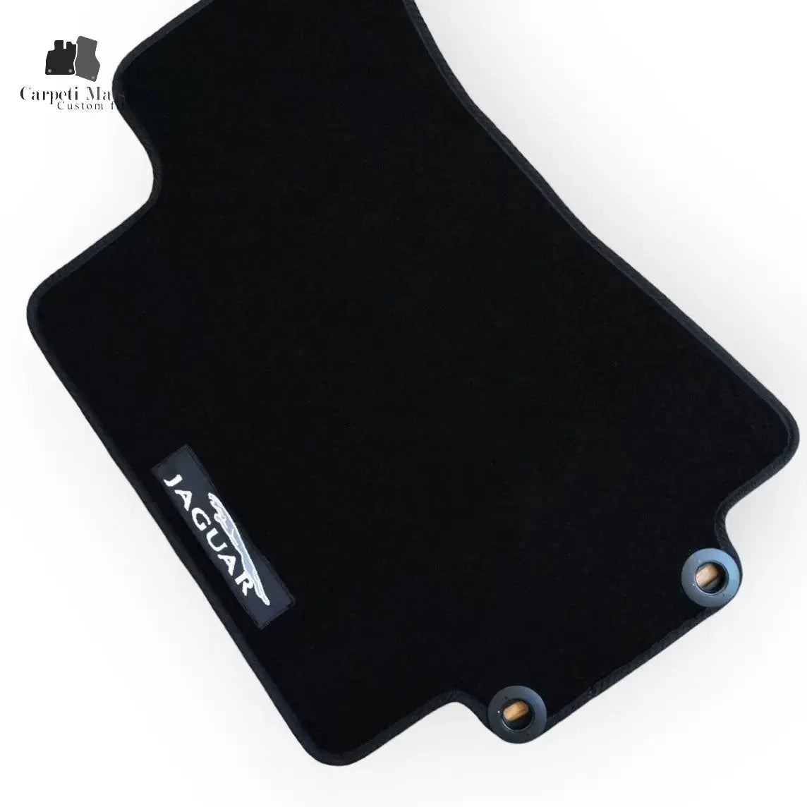 Carpet Car Floor Mats Velour for Jaguar XJ 2003-2009-Jaguar logo Car Floor Mats Velour CarpetiMats