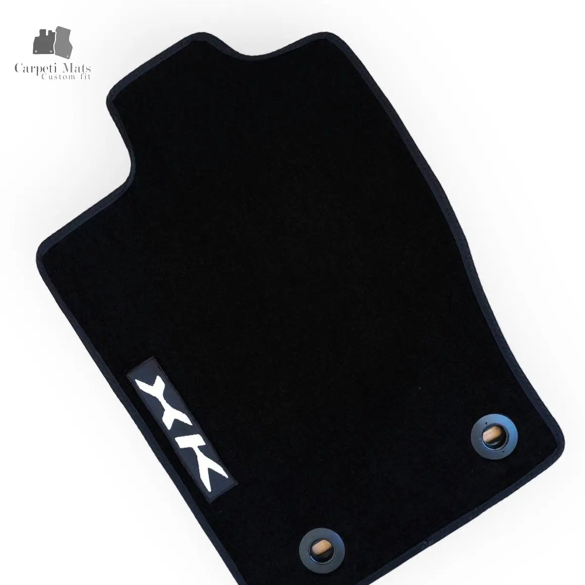Carpet Car Floor Mats Velour for Jaguar Xk 2006-2014-logo Car Floor Mats Velour CarpetiMats