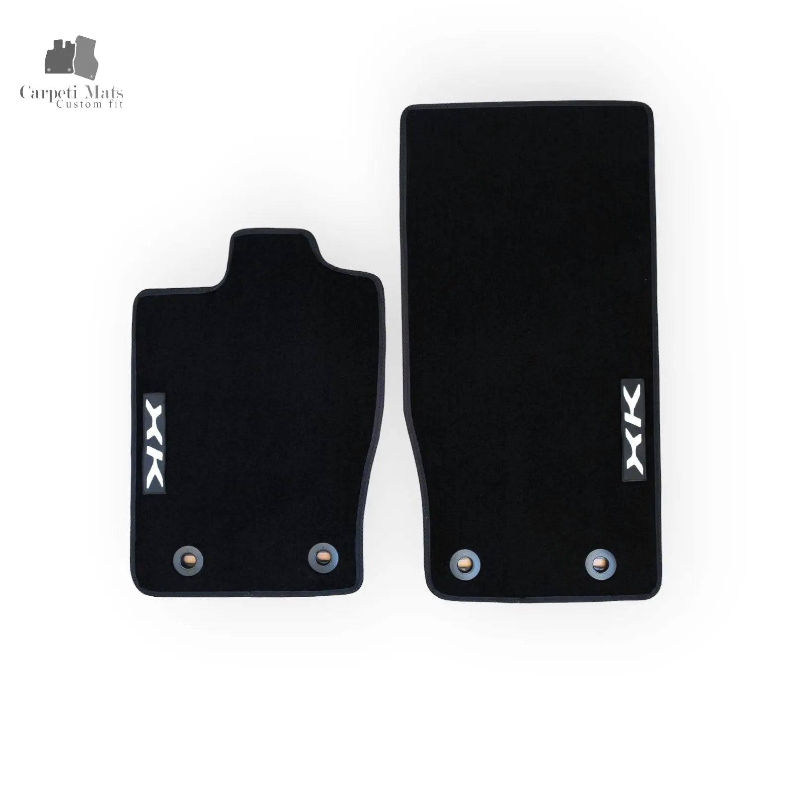 Carpet Car Floor Mats Velour for Jaguar Xk 2006-2014-logo Car Floor Mats Velour CarpetiMats
