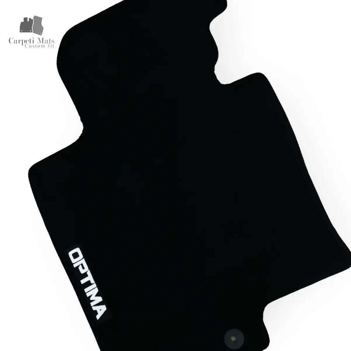 Carpet Car Floor Mats Velour for Kia Optima 2010-2015-logo Car Floor Mats Velour CarpetiMats