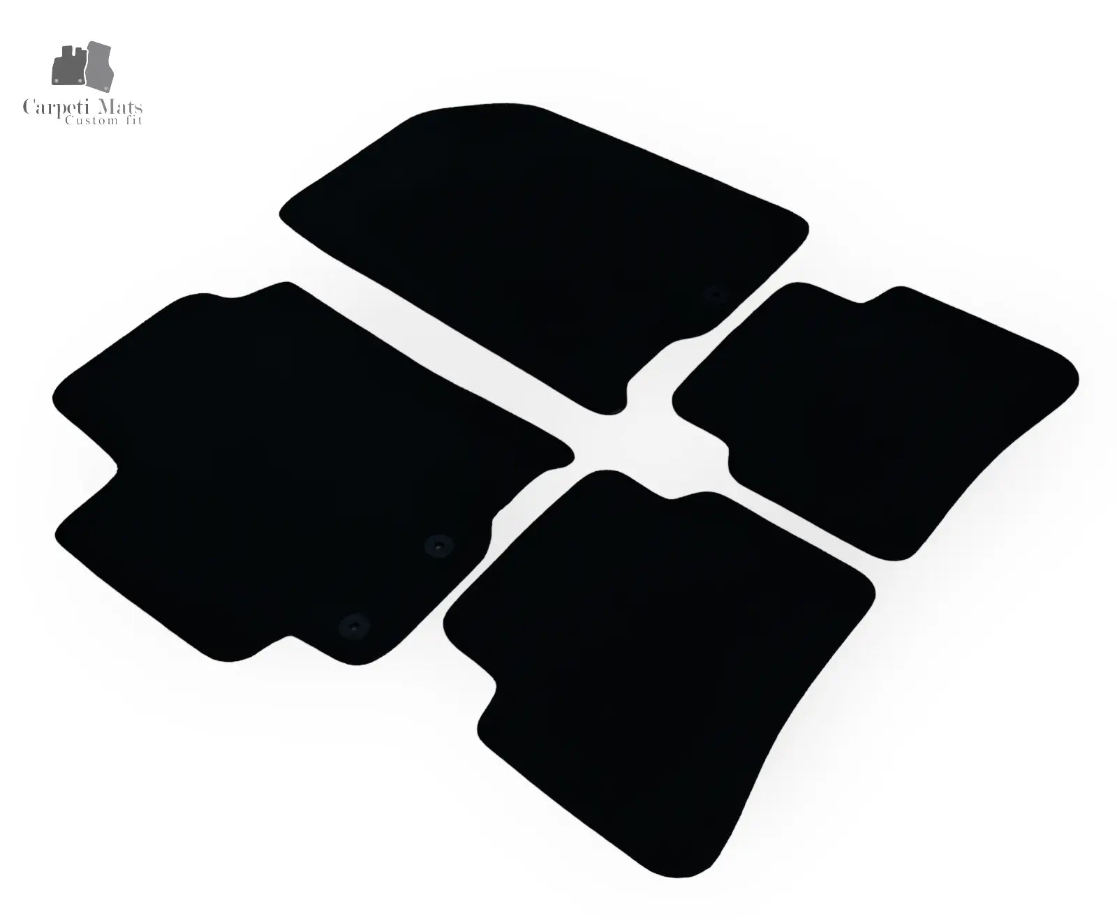 Carpet Car Floor Mats Velour for Kia Rio 02.2017-> no logo Car Floor Mats Velour CarpetiMats